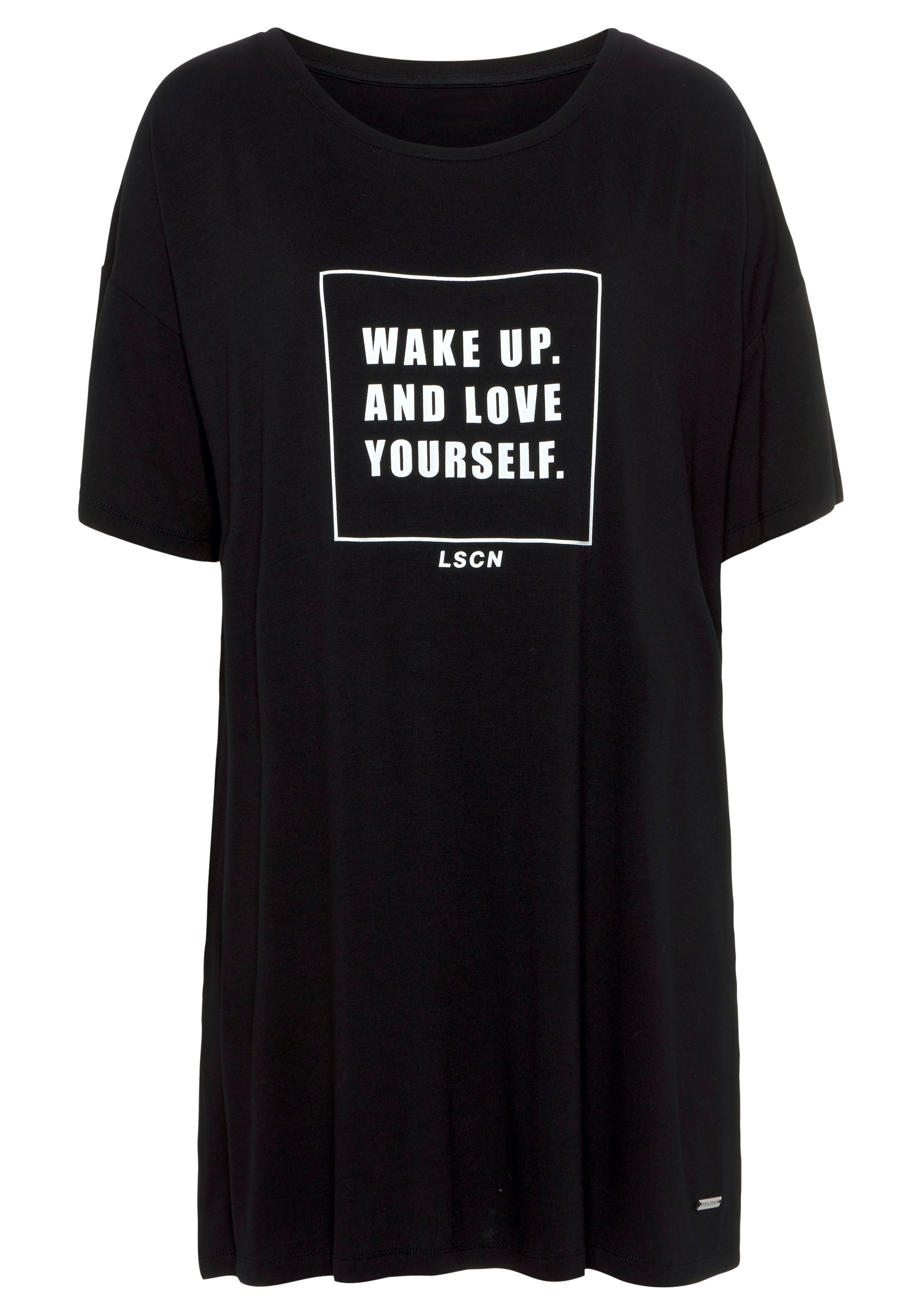 LASCANA Sleepshirt 1-teilig, in locker sitzendem Schnitt günstig online kaufen