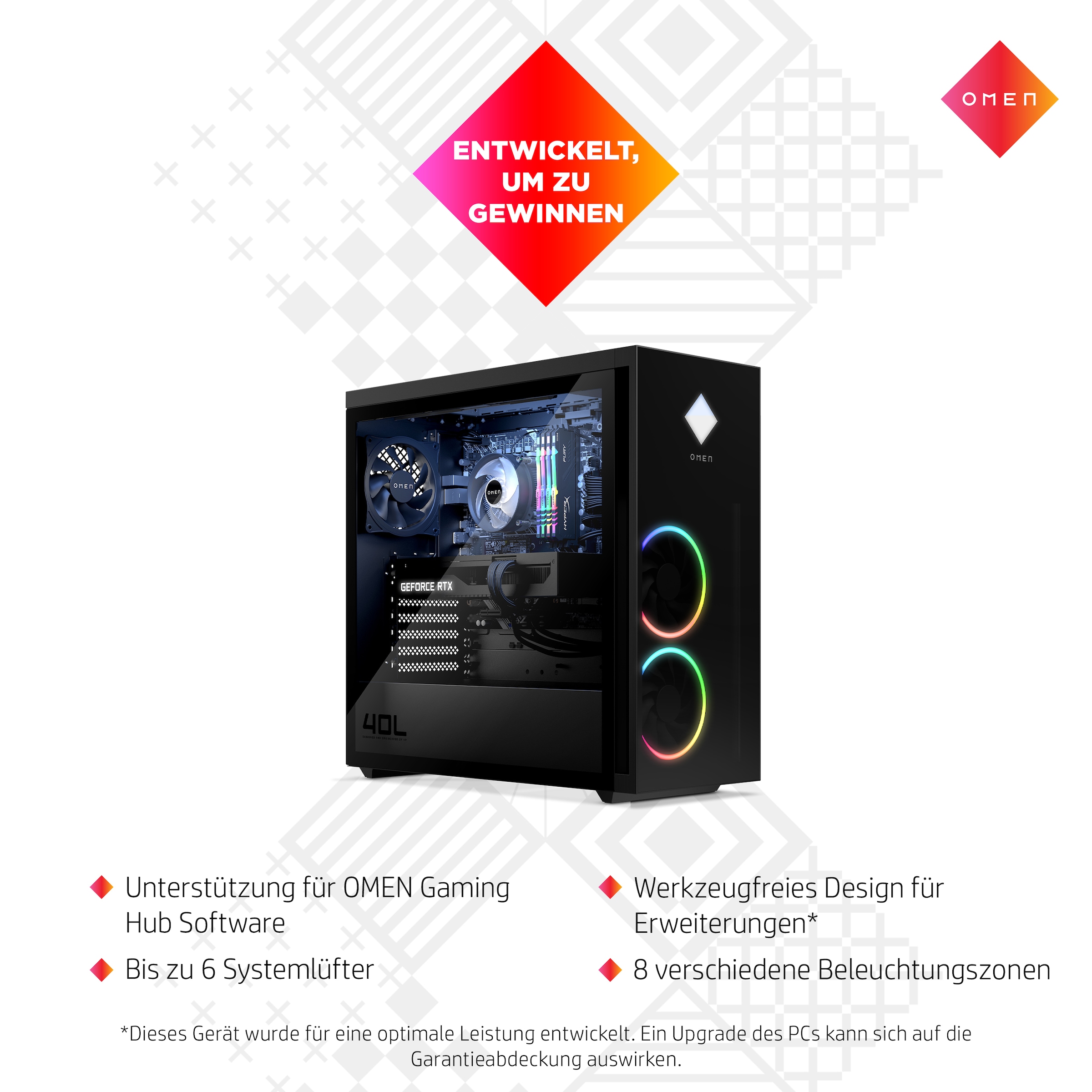 HP Gaming-PC »GT21-0004ng 5800X Tower«