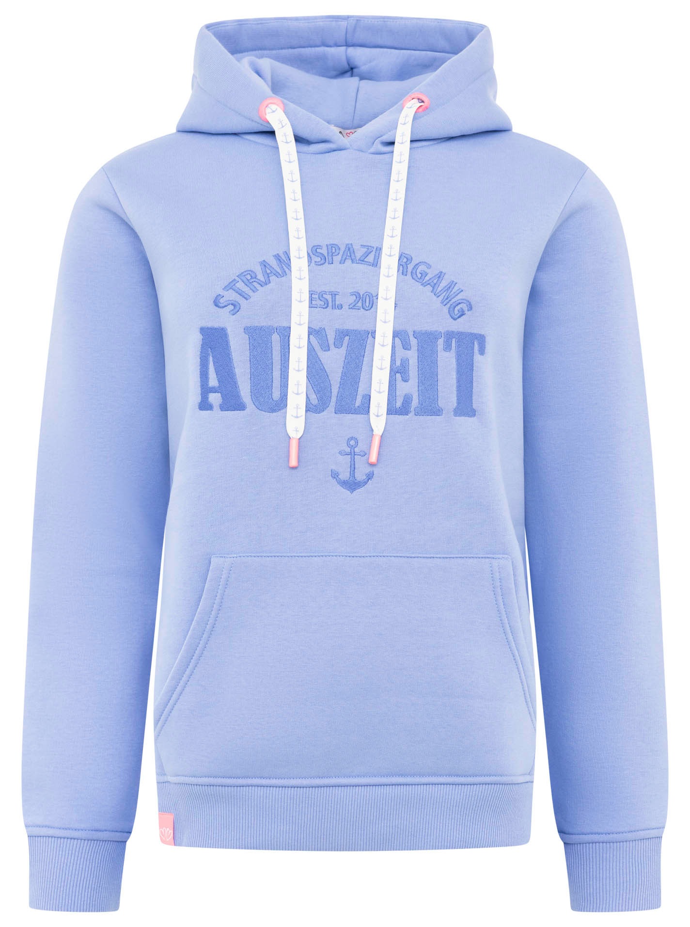 Zwillingsherz Hoodie ""Auszeit"", mit ton-in-ton gestickter "Auszeit"-Botsc günstig online kaufen