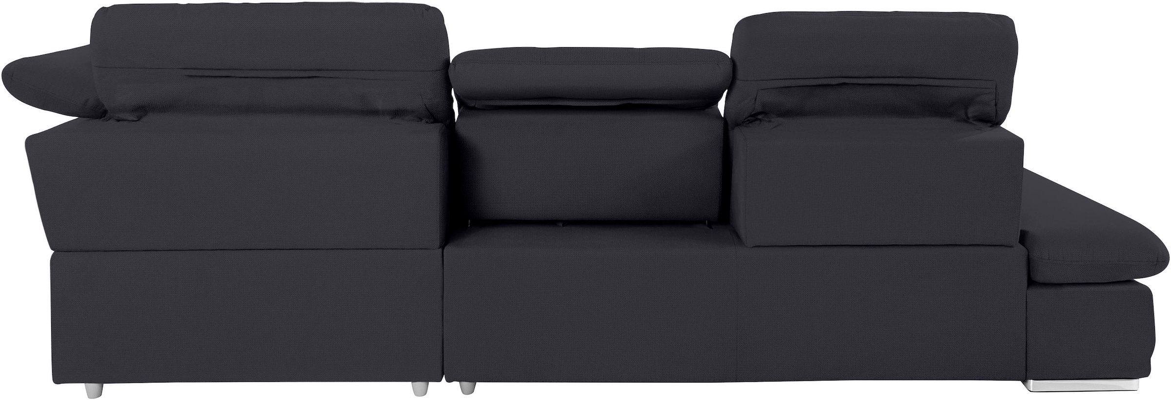 COTTA Ecksofa »Holiday L-Form mit Sitztiefen-, Armteil- und Kopfteilverstellung«, wahlweise mit Bettfunktion inkl. Bettkasten