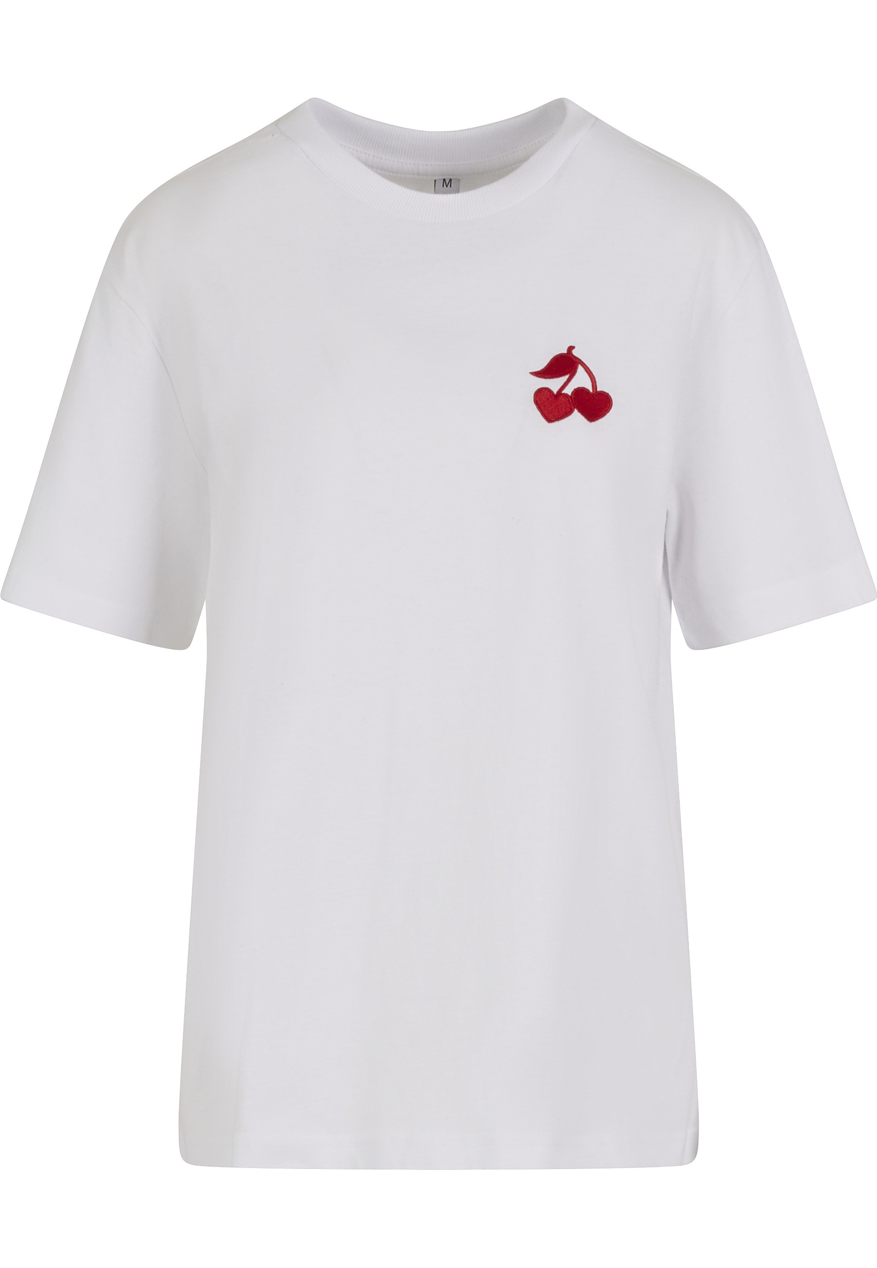 Miss Tee T-Shirt "Miss Tee Heart Cherries EMB Tee" 1 Stk. günstig online kaufen