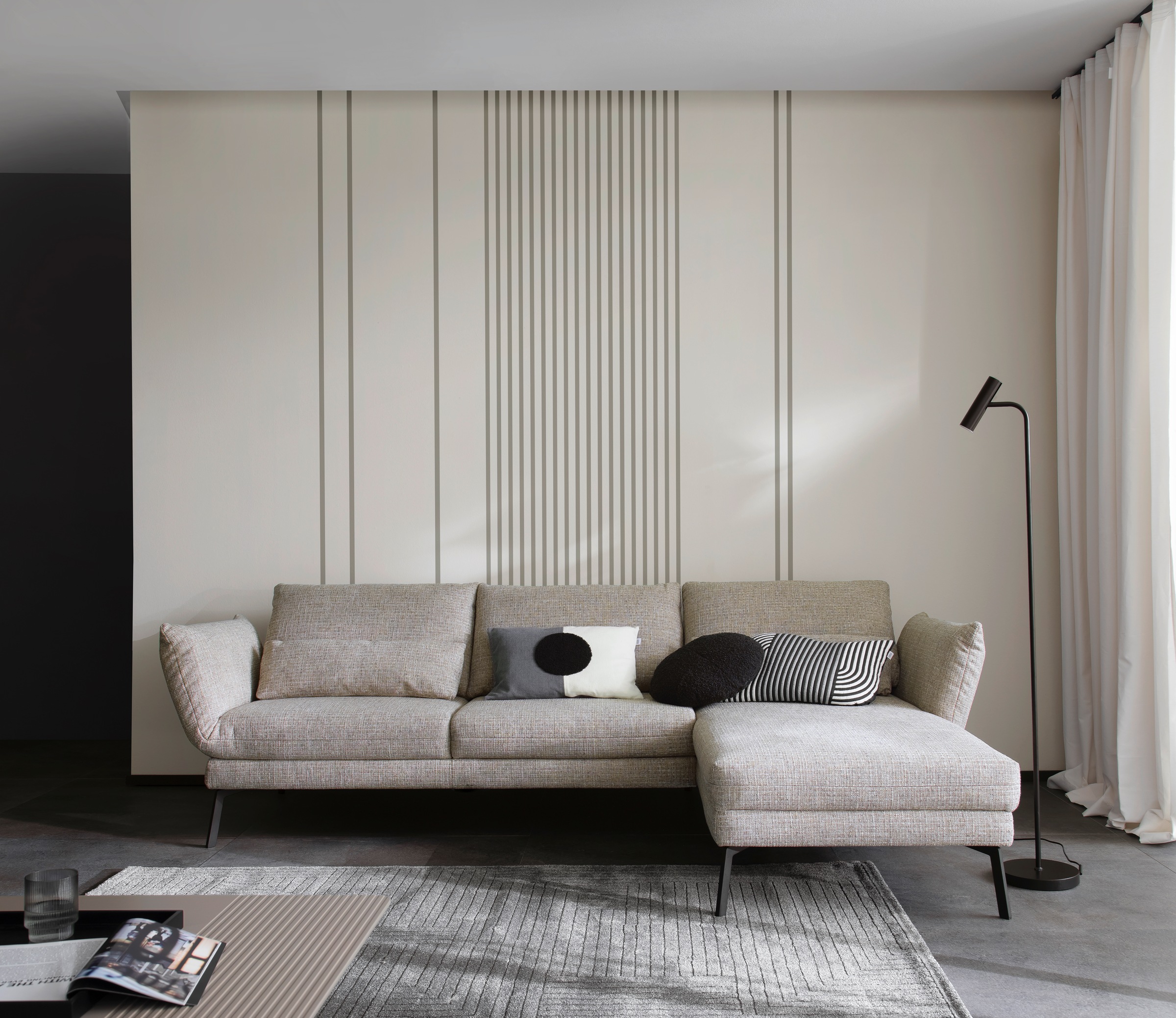 SCHÖNER WOHNEN-Kollektion Teppich "Pure 6317-242" rechteckig 22 mm Höhe Kur günstig online kaufen