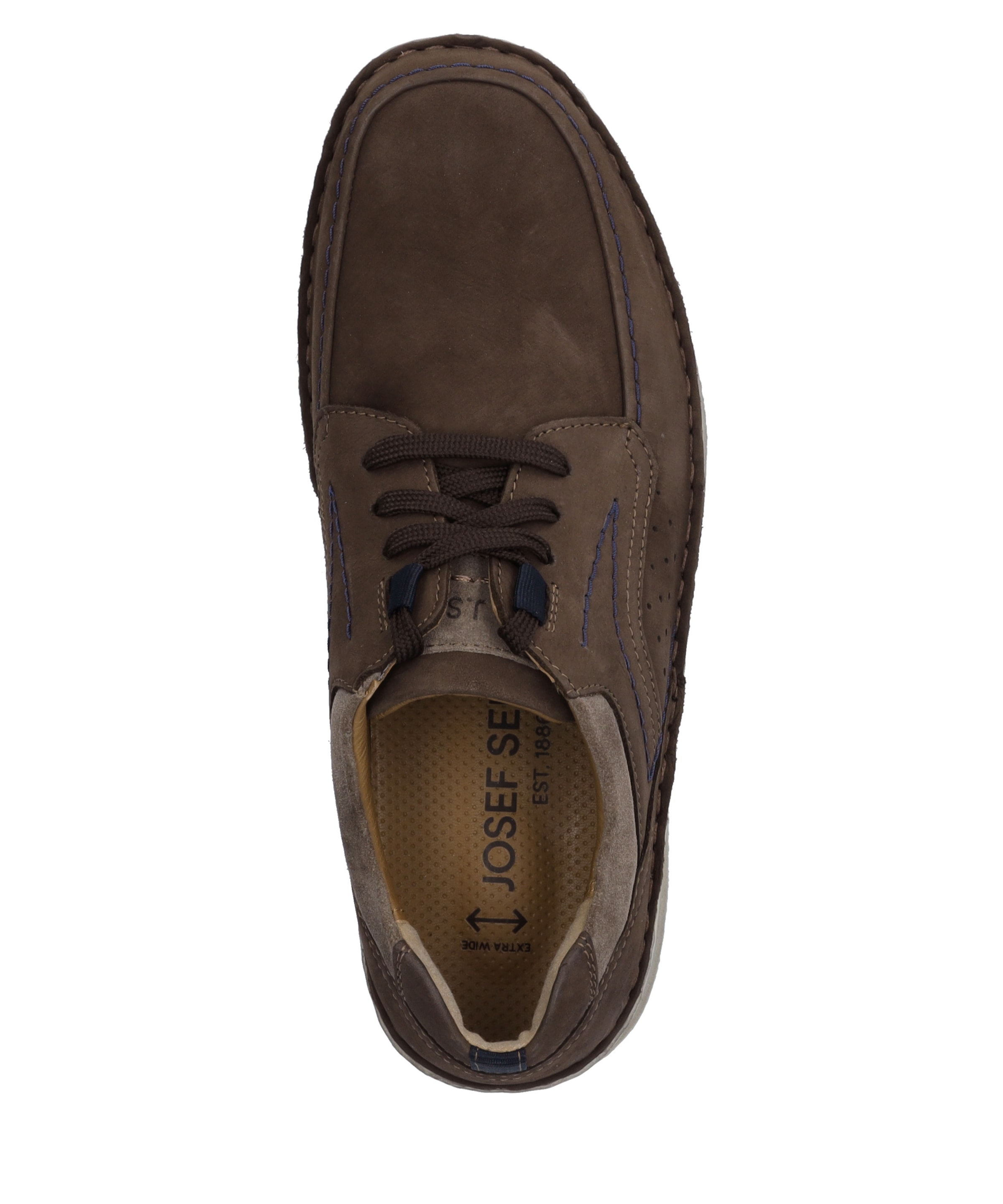 Josef Seibel Schnürschuh »Anvers 91, braun-kombi«