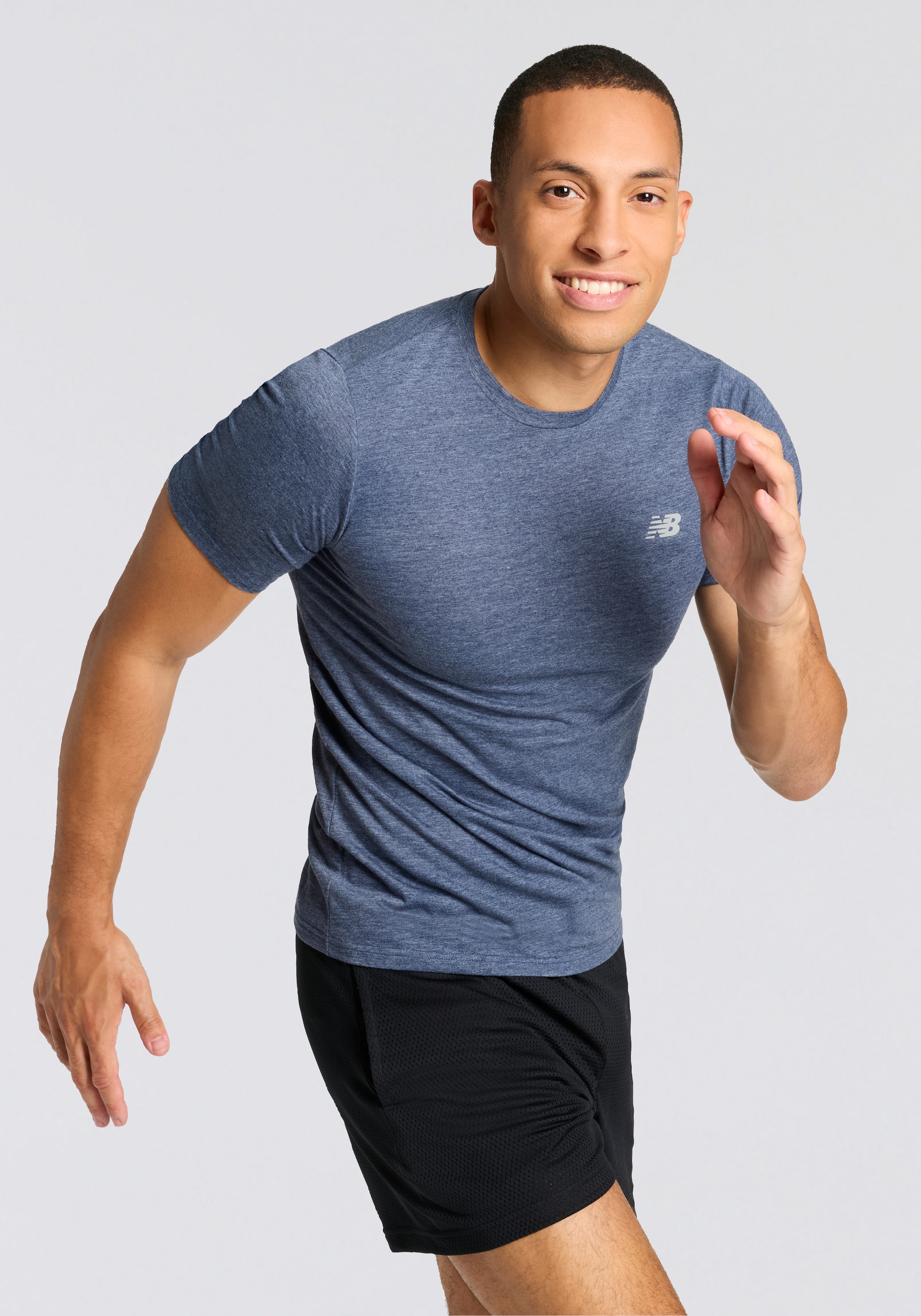 New Balance T-Shirt »Sport Essentials Heathertech T-Shirt«