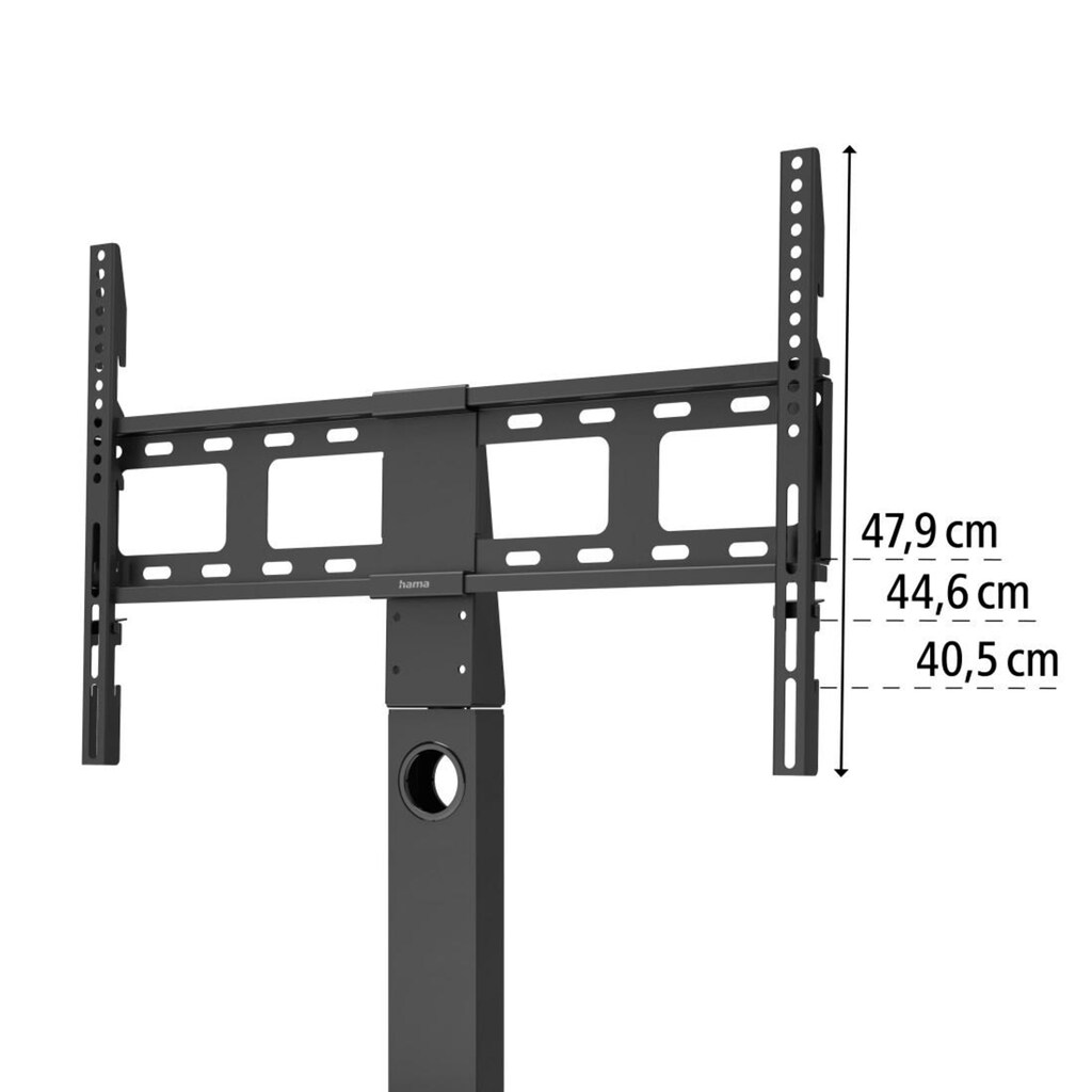 Hama TV-Standfuß »FULLMOTION, 165 cm (65"), Schwarz TV Halter«