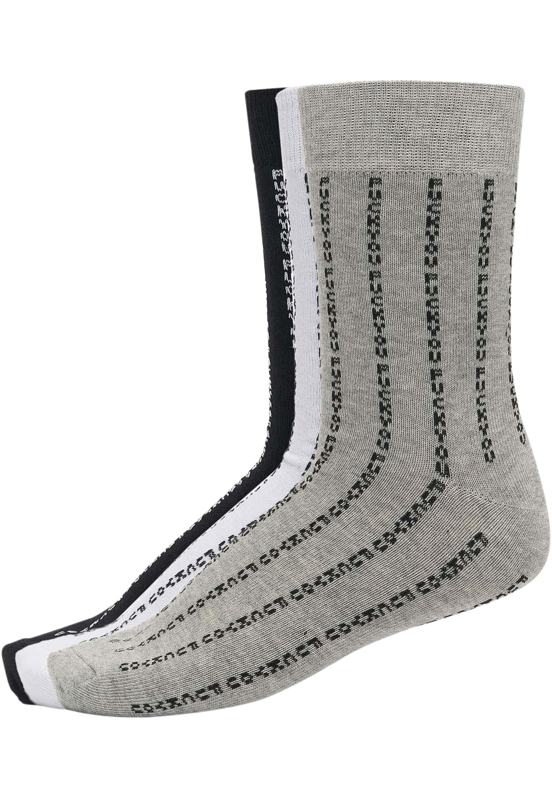 MisterTee Strümpfe "MisterTee Unisex Fuck You Socks 3-Pack" 1 Stk. tlg. günstig online kaufen