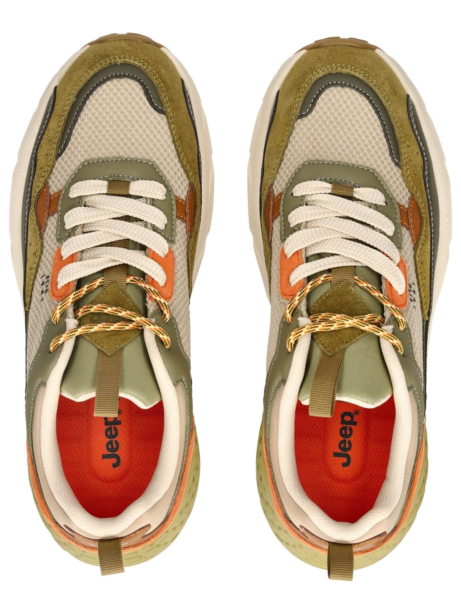 Jeep Sneaker »Jeep Sneaker Lederimitat/Textil«