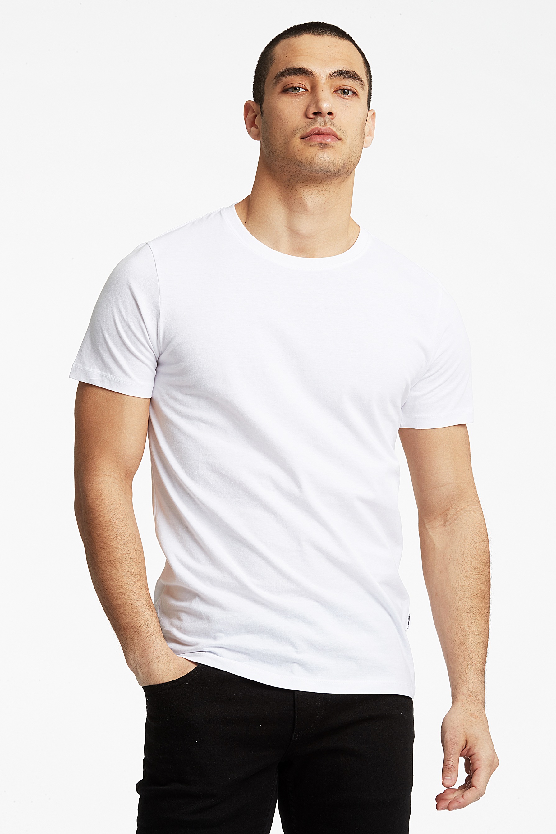 LINDBERGH T-Shirt Packung, 4 Stk. tlg. mit Rundhalsausschnitt im 4-er Pack günstig online kaufen