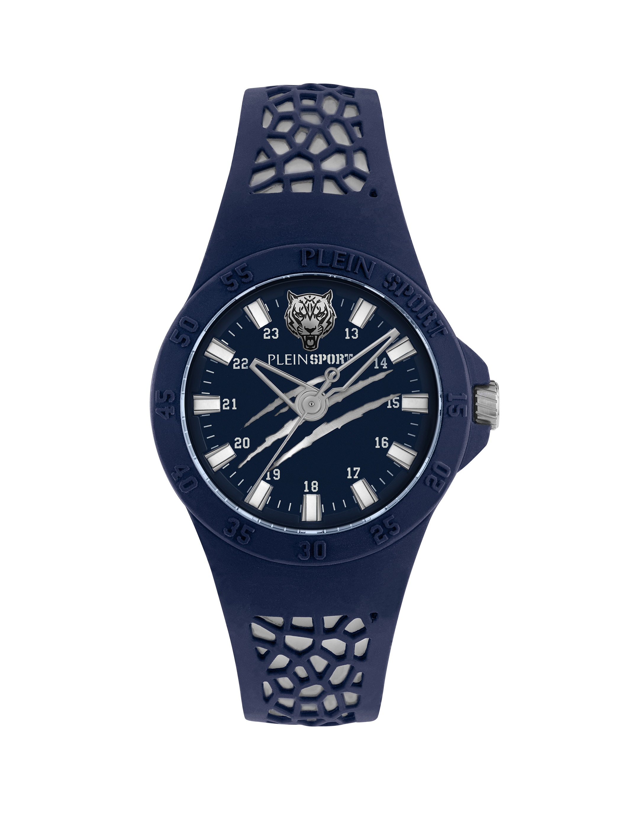 PLEIN SPORT Damen Luxusuhr "Thunderstorm", blau, Armbanduhren