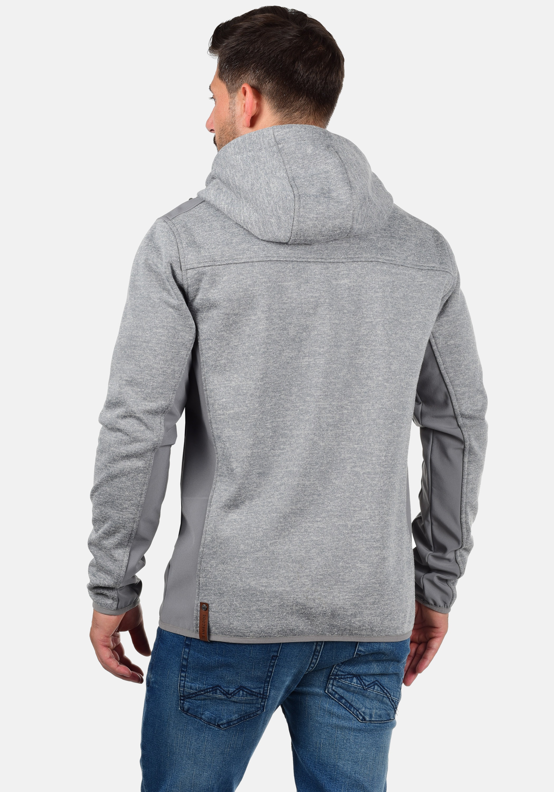 Indicode Kapuzenfleecejacke »Sweatjacke IDGrosvenor«