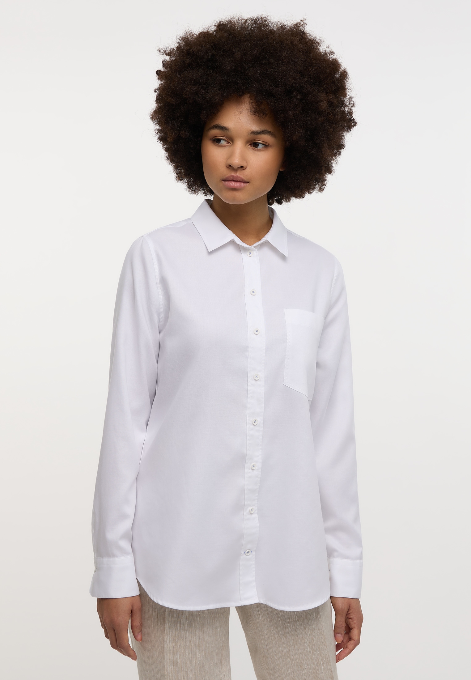 Eterna Hemdbluse "REGULAR FIT" EASY IRON (bügelleicht) günstig online kaufen