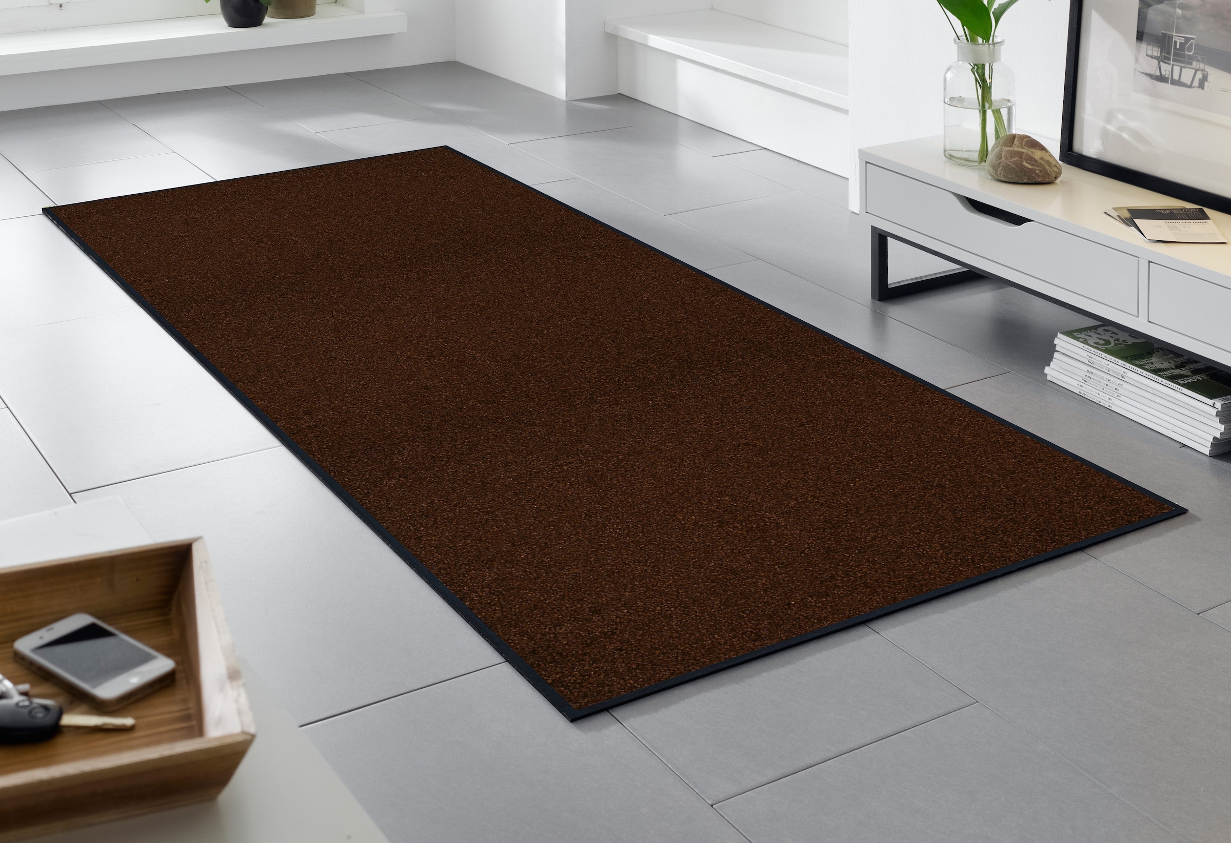 wash+dry by Kleen-Tex "Trend Uni, Schmutzfangmatte, waschbar" rechteckig 7 günstig online kaufen