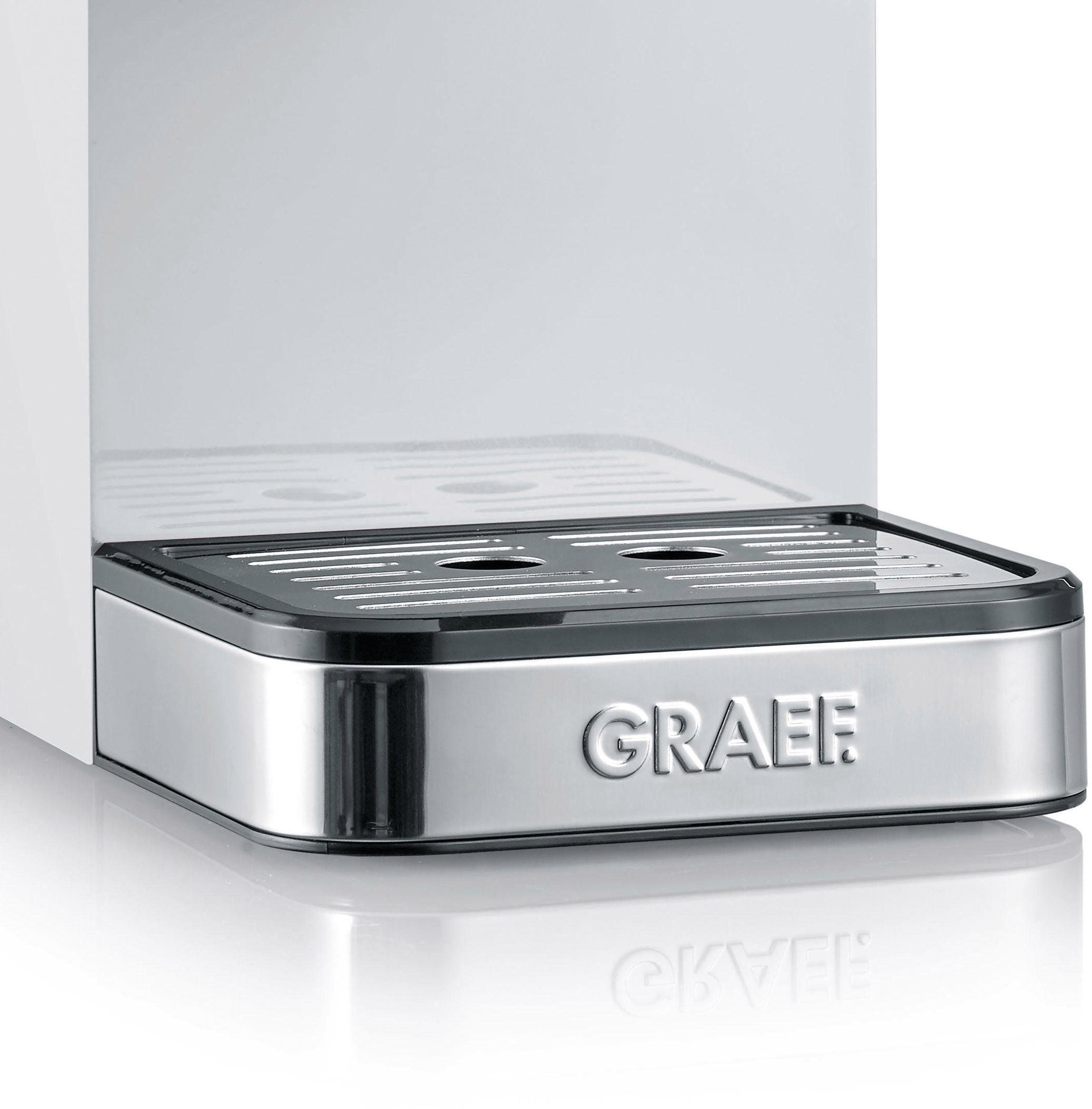 Graef Espressomaschine »"Salita Set"« inkl. Kaffeemühle CM 201 (ES401EUSET), weiß