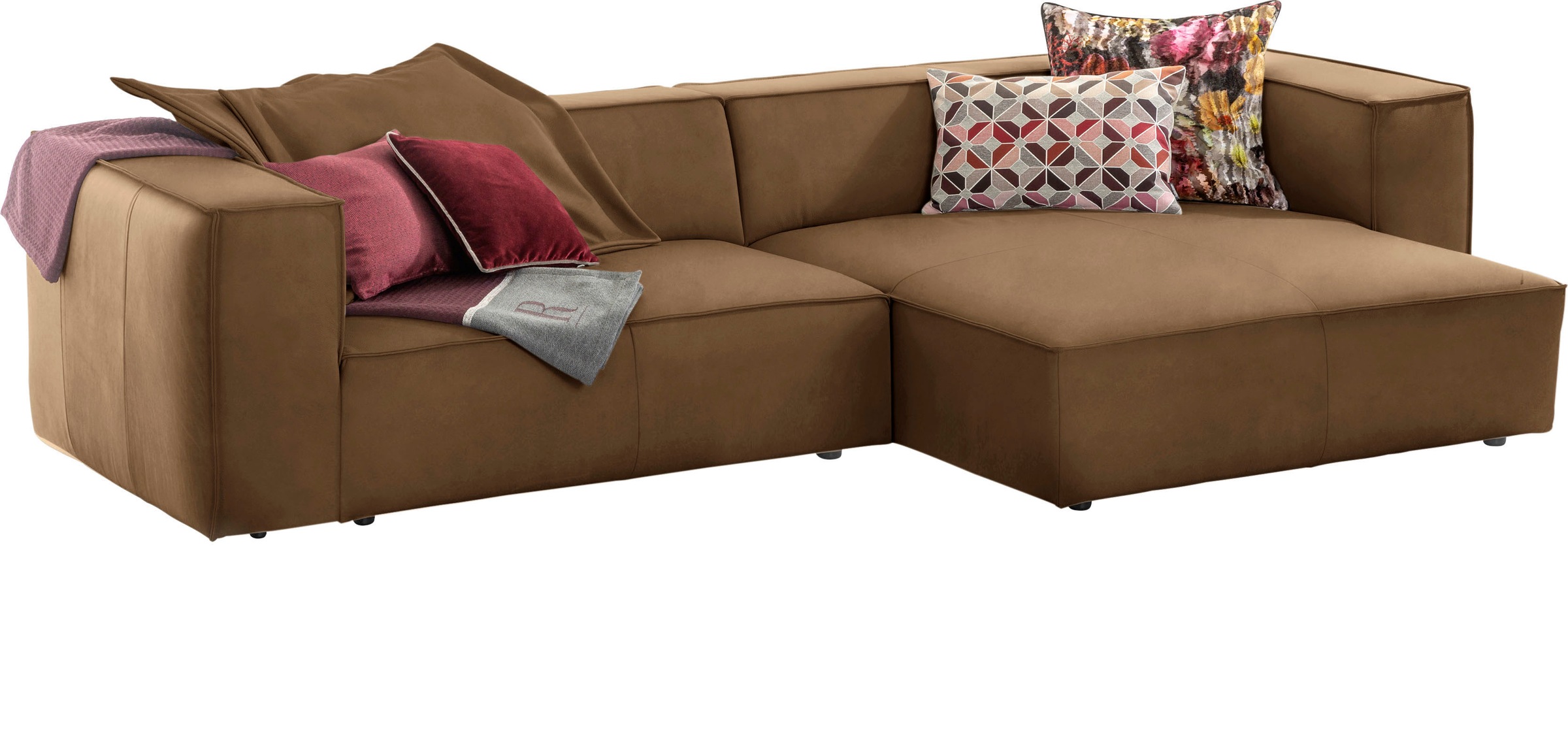 W.SCHILLIG Ecksofa "around-the-block, modern und elegant, bequem, L-Form", günstig online kaufen