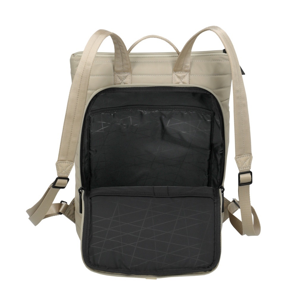 travelite Freizeitrucksack »BARBARA & travelite | BARBARA STEPP«, Safety-Reißverschlussfach Aufsteckfunktion