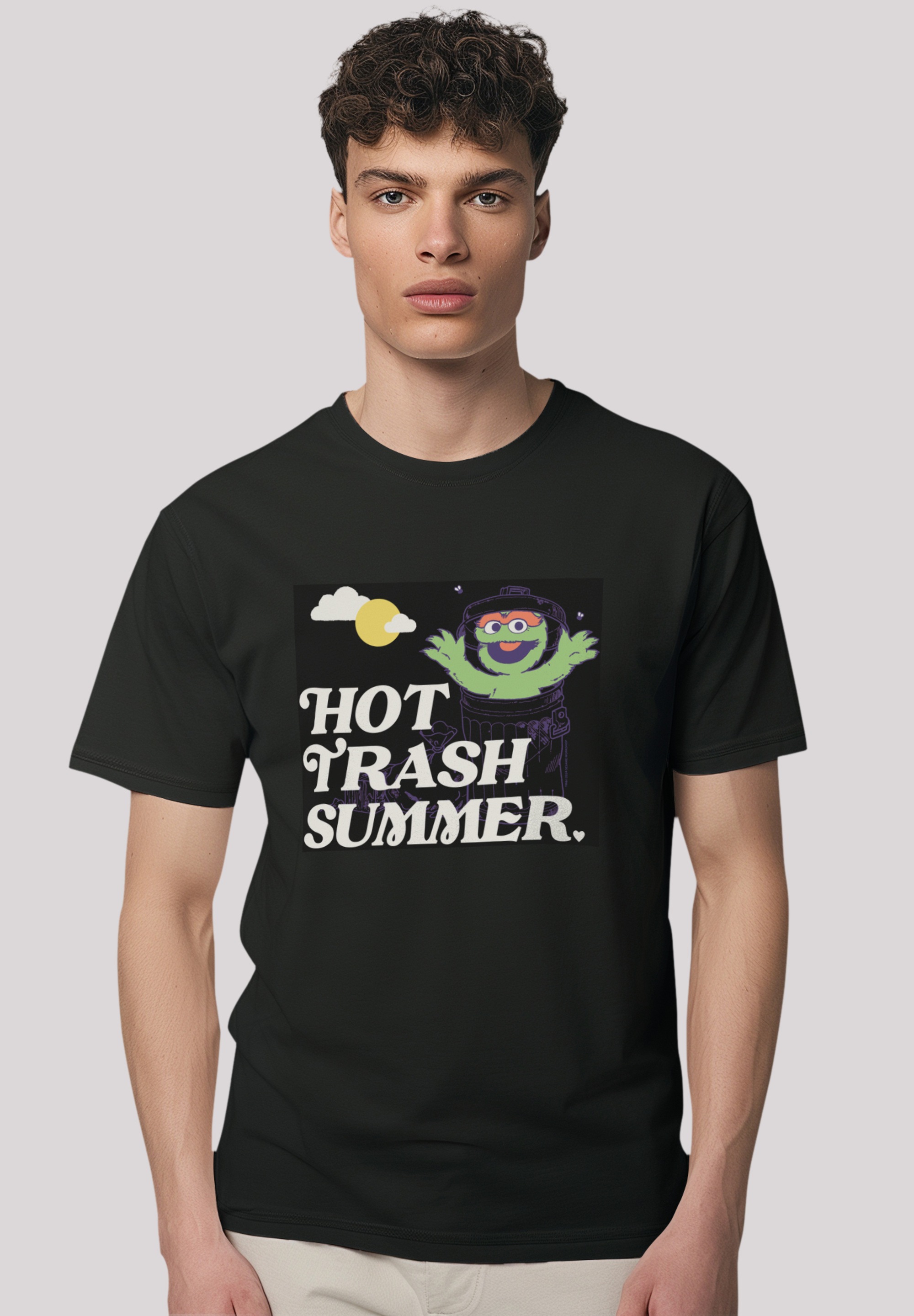 T-Shirt »Sesamstraße Hot Trash Club«, Premium Qualität,Nostalgie, Fernsehserie