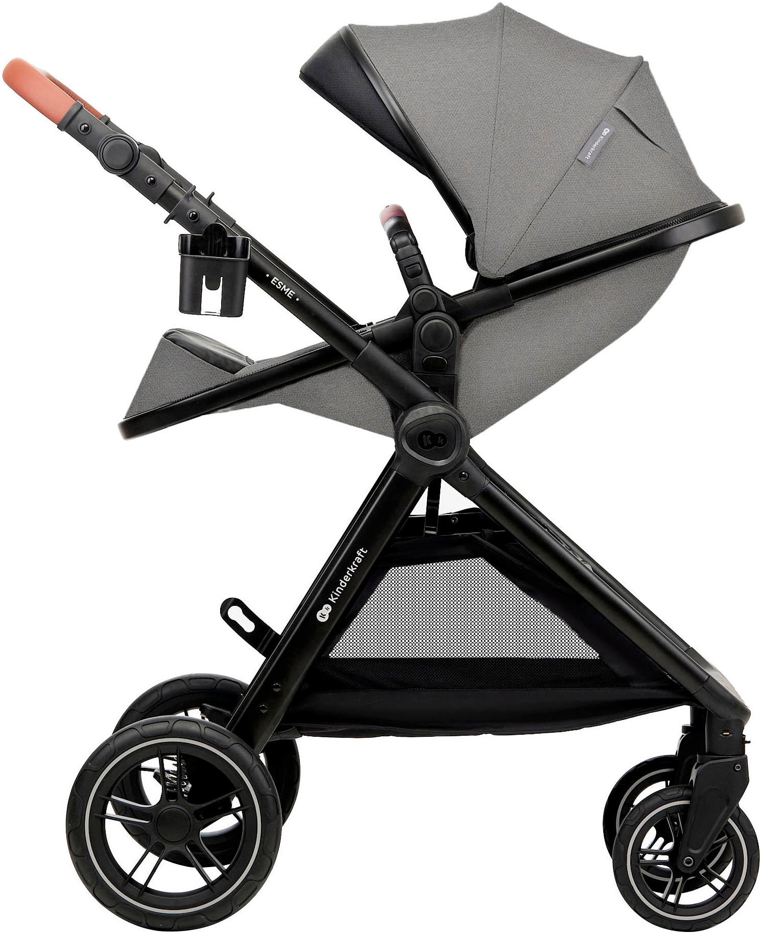 Kinderkraft Kombi-Kinderwagen »ESME 3IN1«, 22 kg, inkl. Babyschale