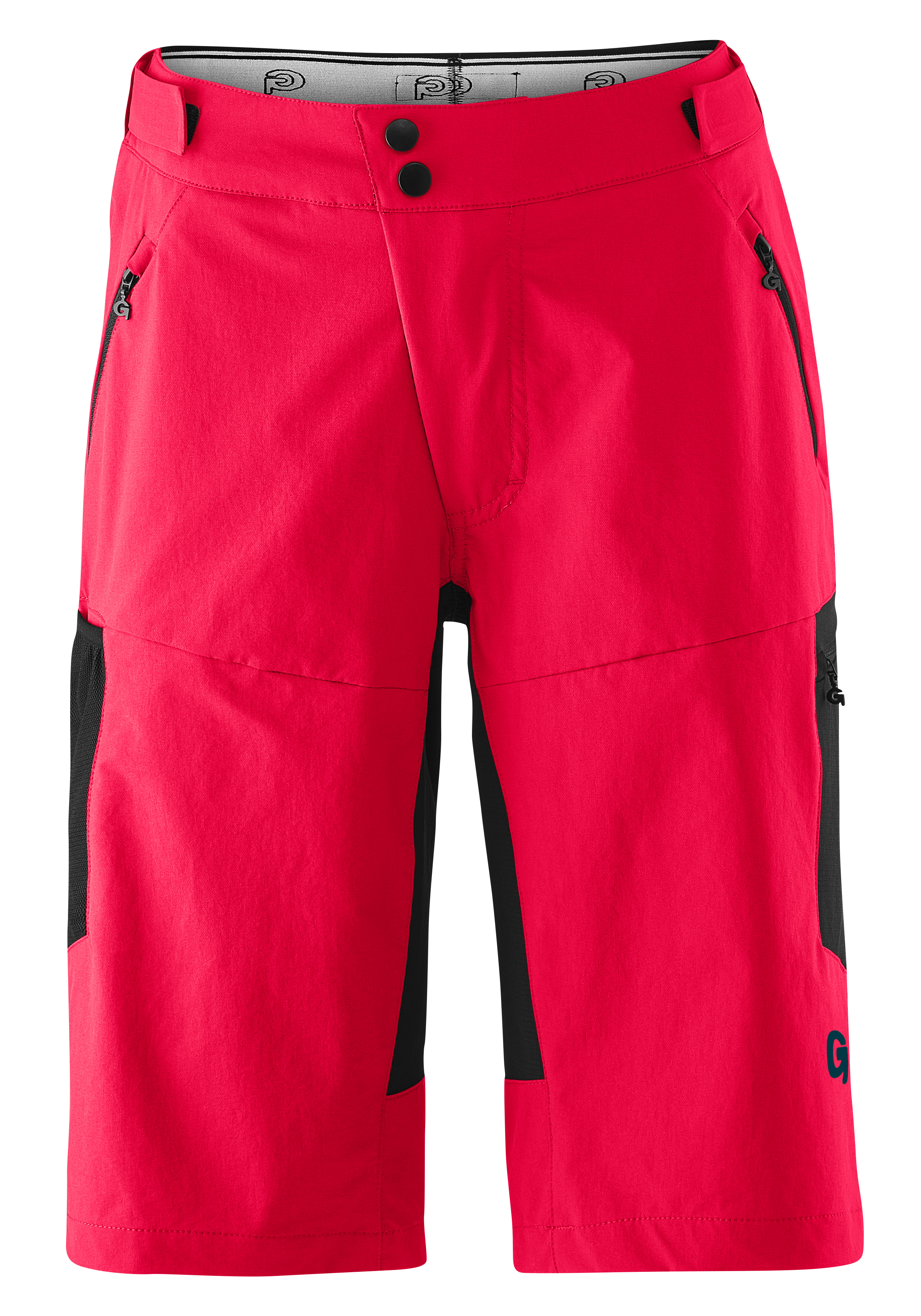 Gonso Radhose "CASINA" Aufgesetzte Packing-Taschen, strapazierfähig und leicht