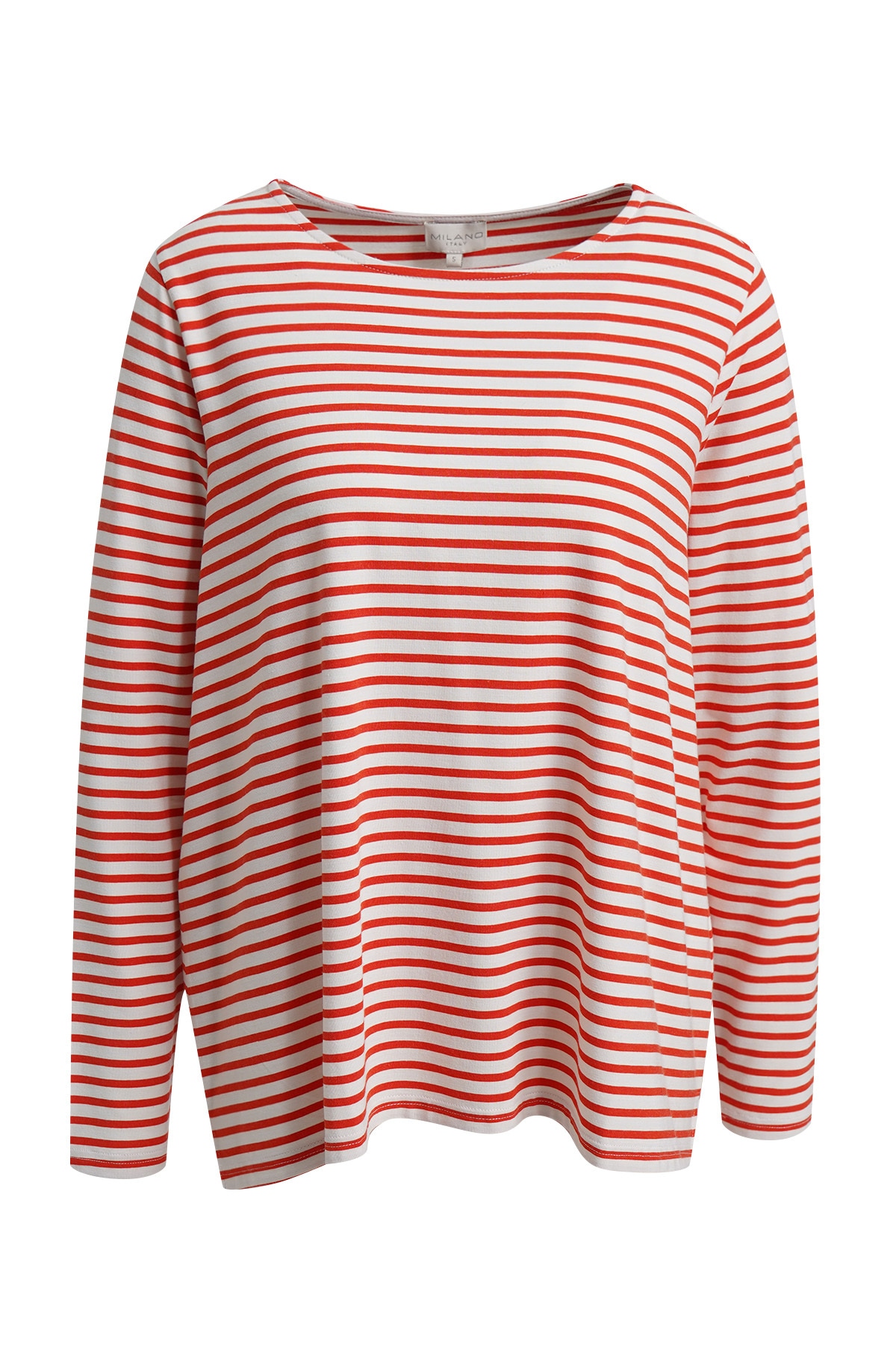 Milano Italy Langarmshirt mit Seitenschlitze