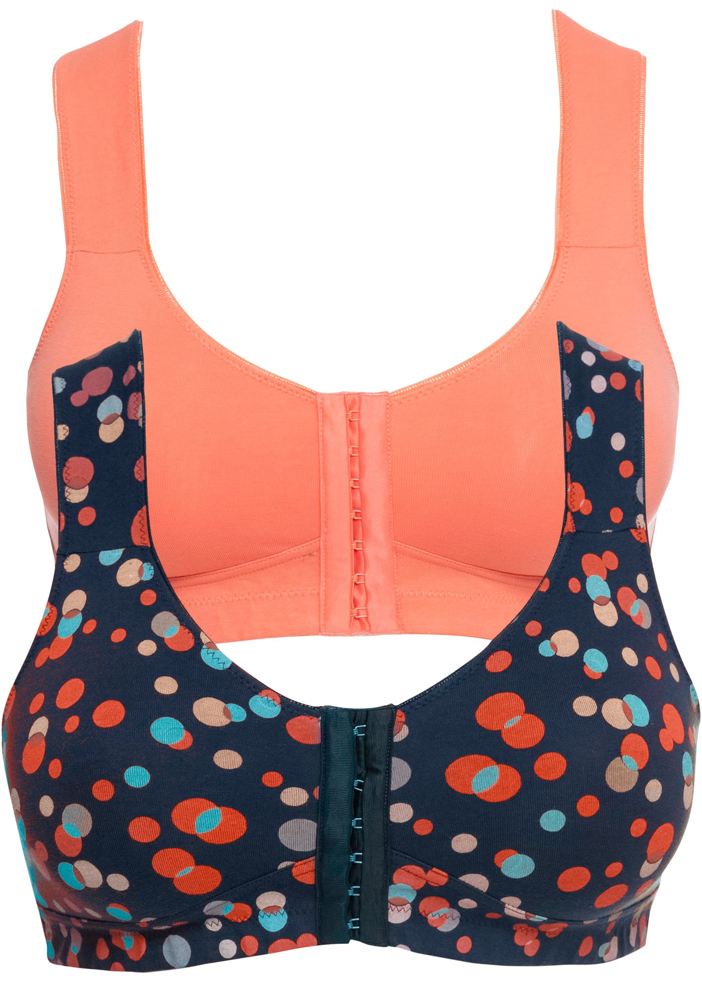 bonprix Packung, 2, 2 Stk. im praktischen 2er-Pack, mit Vorderverschluss, m günstig online kaufen