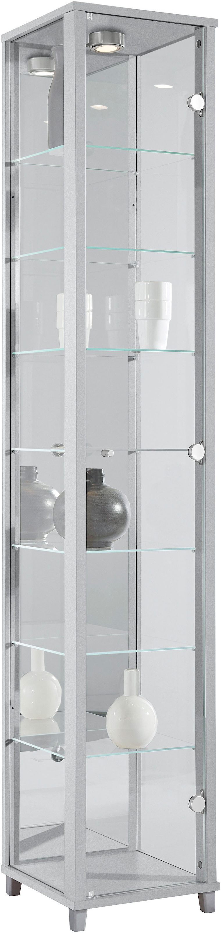 fif möbel Vitrine "OPTIMA" Standvitrine/Glasvitrine 1x Glastür,perfekt für günstig online kaufen