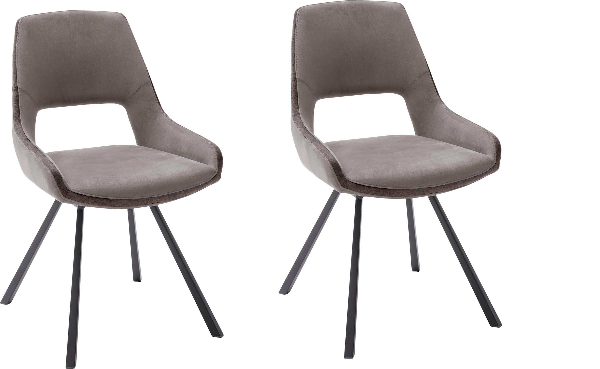 MCA furniture Esszimmerstuhl "Bayonne" (Set) 2 Stk. 2er Set, Stuhl 180drehb günstig online kaufen
