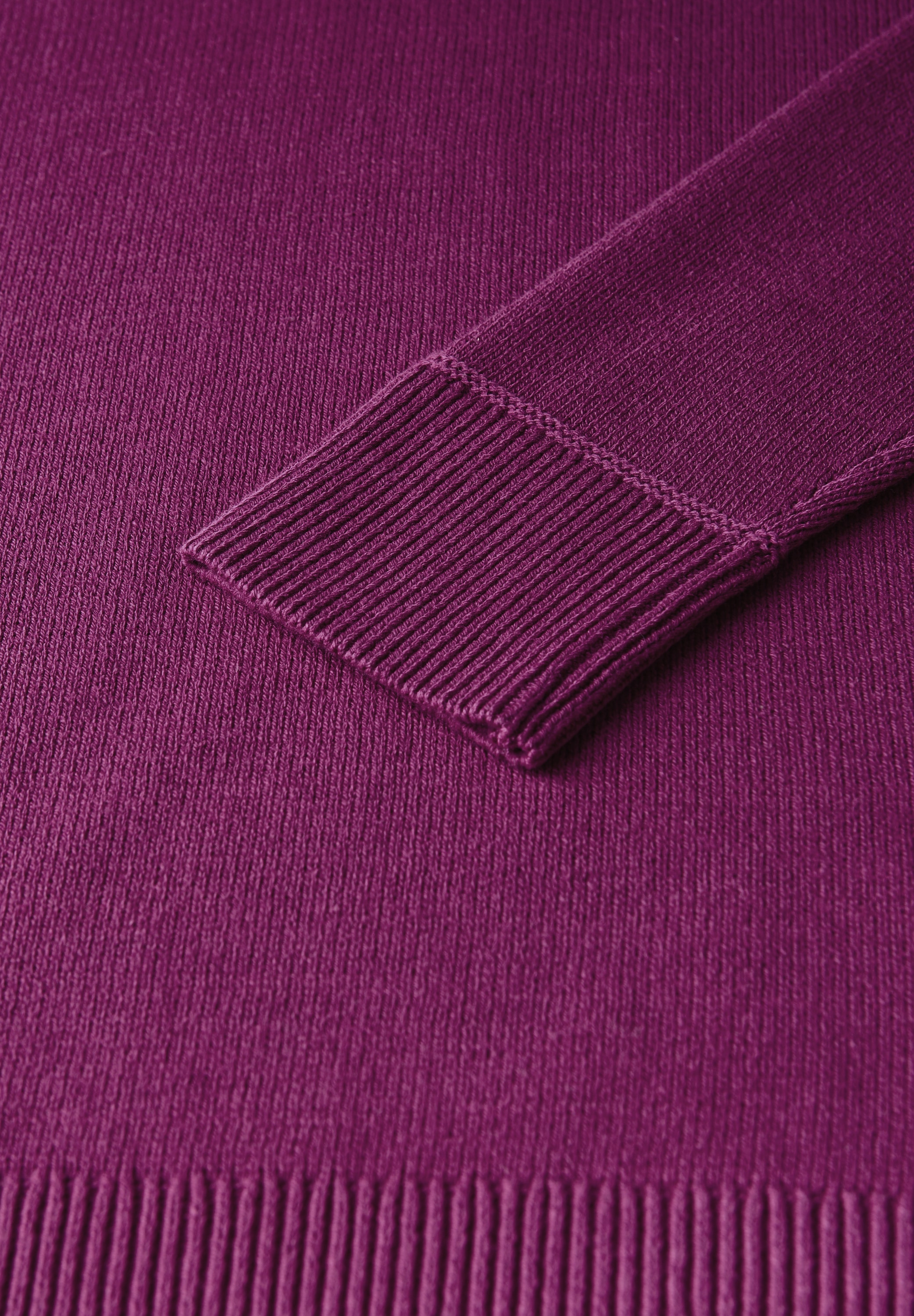 STREET ONE Strickpullover, mit Rundhalsausschnitt