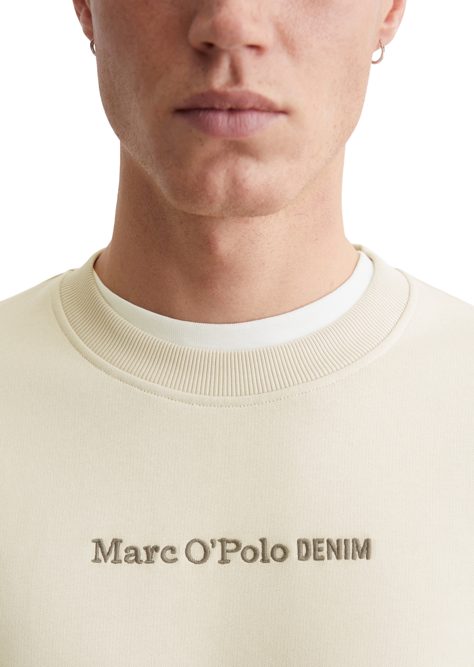 Marc OPolo DENIM Sweatshirt "aus reiner Bio-Baumwolle" günstig online kaufen