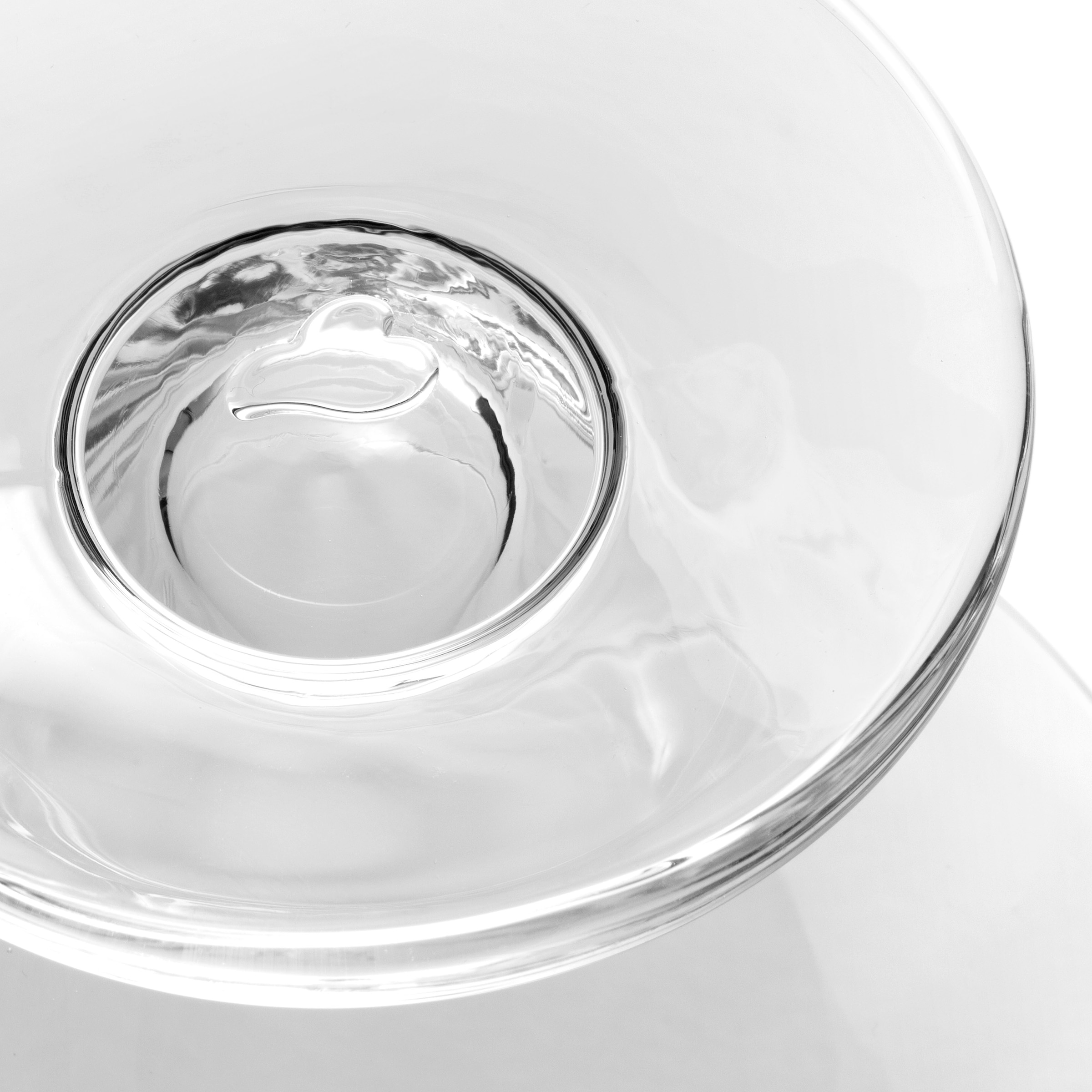 LEONARDO Eisschale »CONO, Eisbecher aus Glas, 270 ml, 4er-Set«, 4 tlg., aus Glas, spülmaschinengeeignet