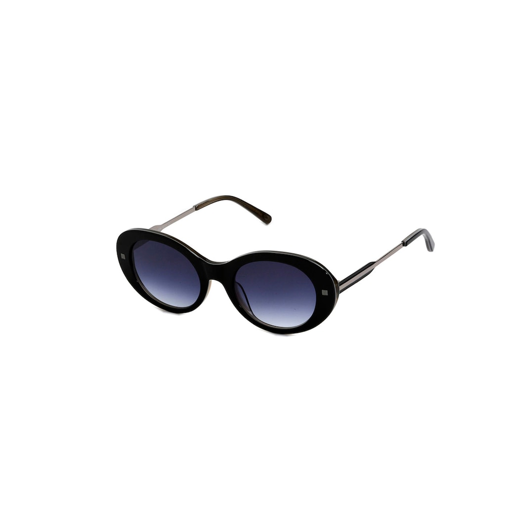 GERRY WEBER Sonnenbrille, Außergewohnliche, schwarze, Damenbrille, ovale Form