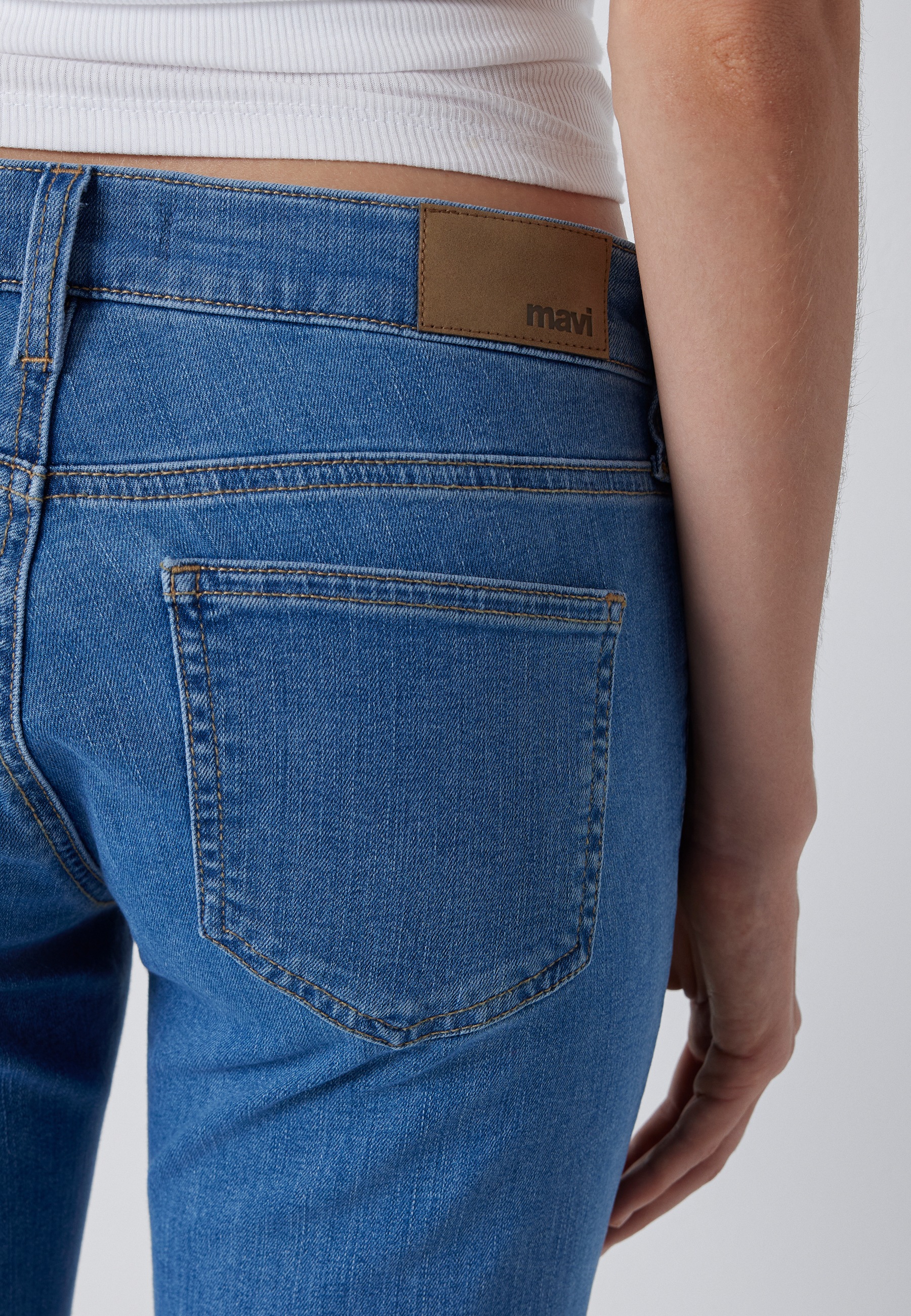 Mavi Bootcut-Jeans »BELLA MID-RISE« Bootcut Jeans