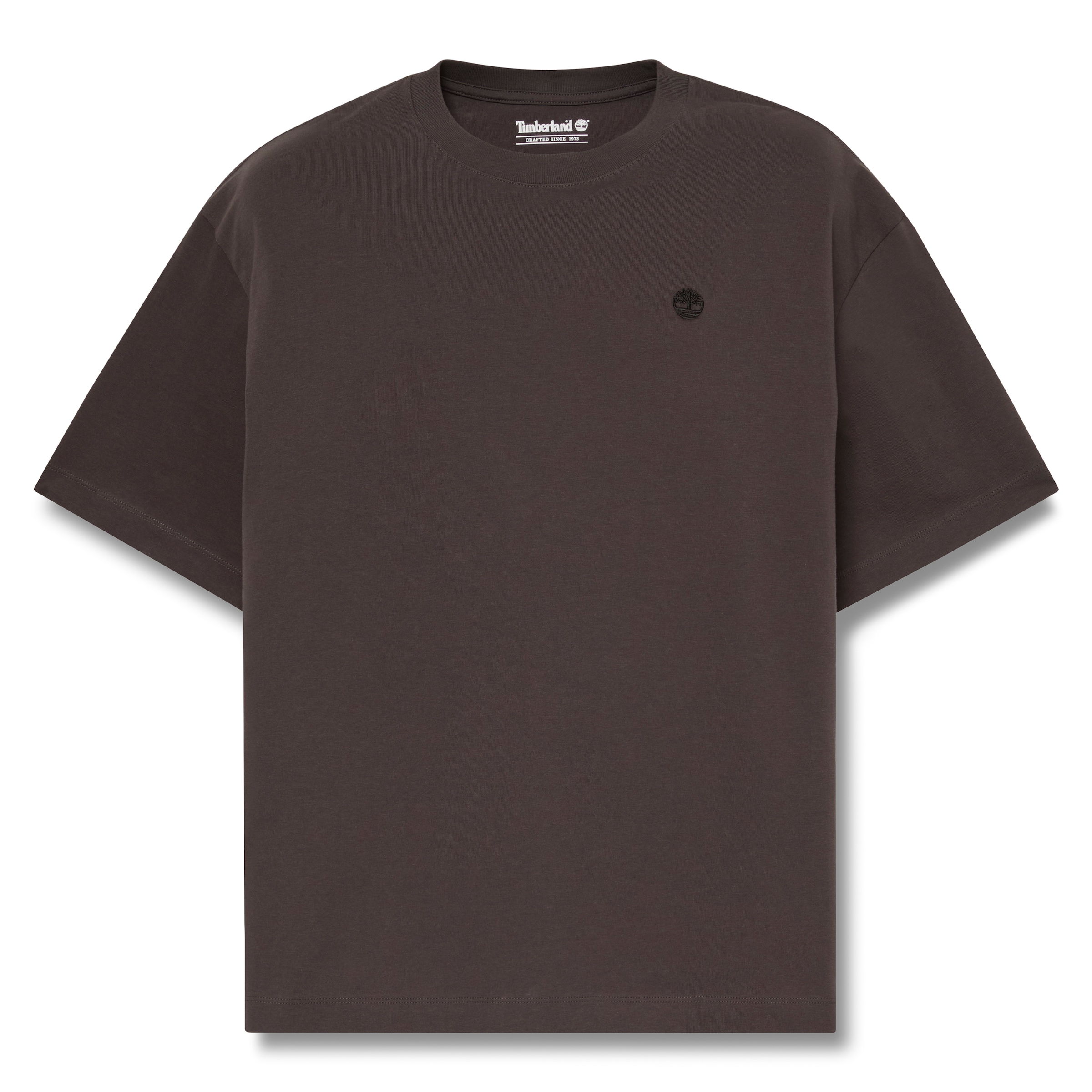 Timberland T-Shirt "DUNSTAN RIVER - SS Tee (Relaxed)" mit Rundhalsausschnitt, aus Baumwolle, Kurzarm, normale Länge