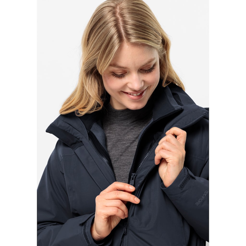 Jack Wolfskin Funktionsjacke »FERNBLICK 2L JKT W«, mit Kapuze