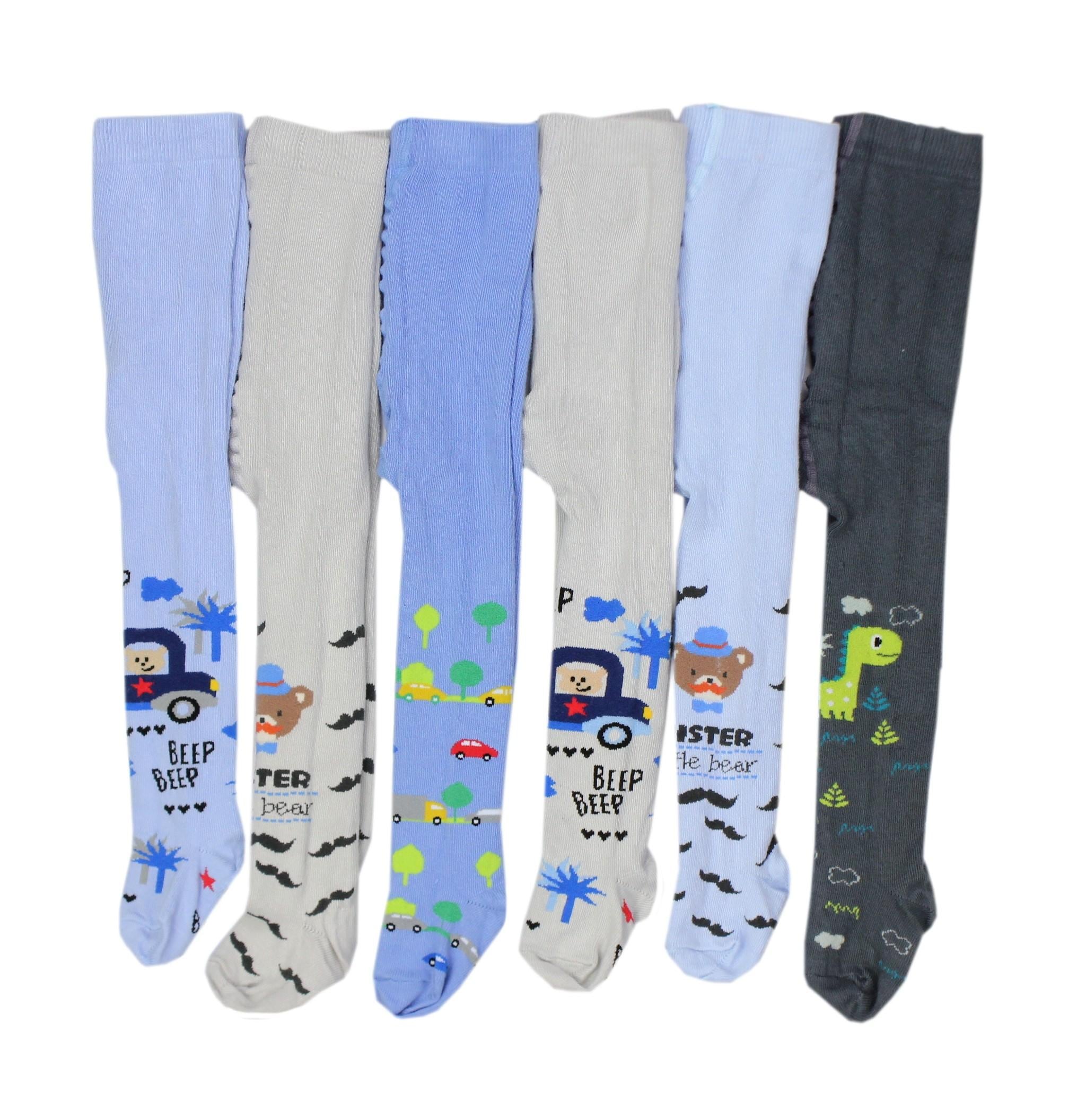 TupTam Strickstrumpfhose "Strumpfhose Baby Jungen Strickstrumpfhose 6er Pack"