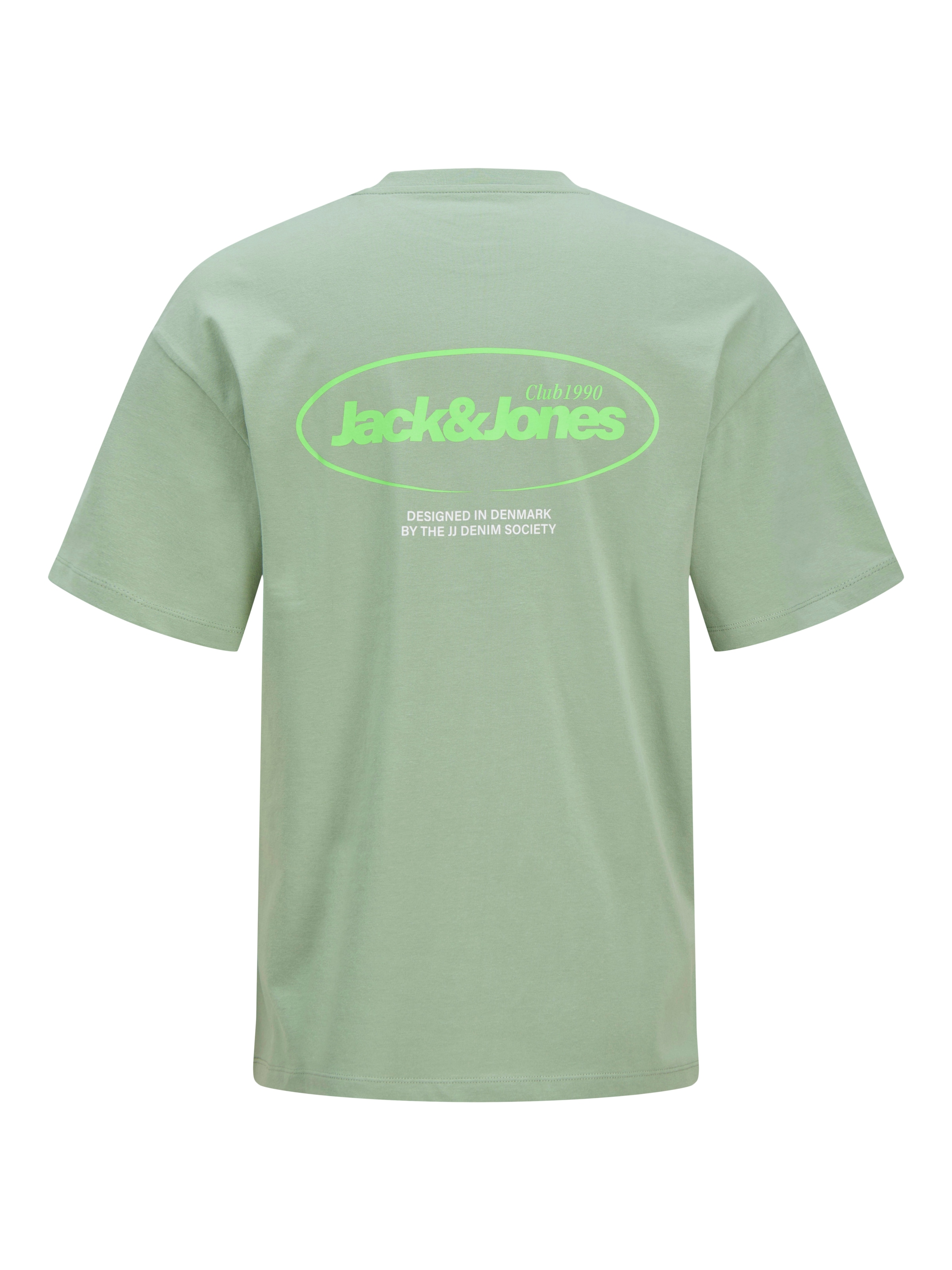 Jack & Jones Rundhalsshirt »JJEBRADLEY GRAPHIC TEE SS O-NECK NOOS«, mit Front und Back Print