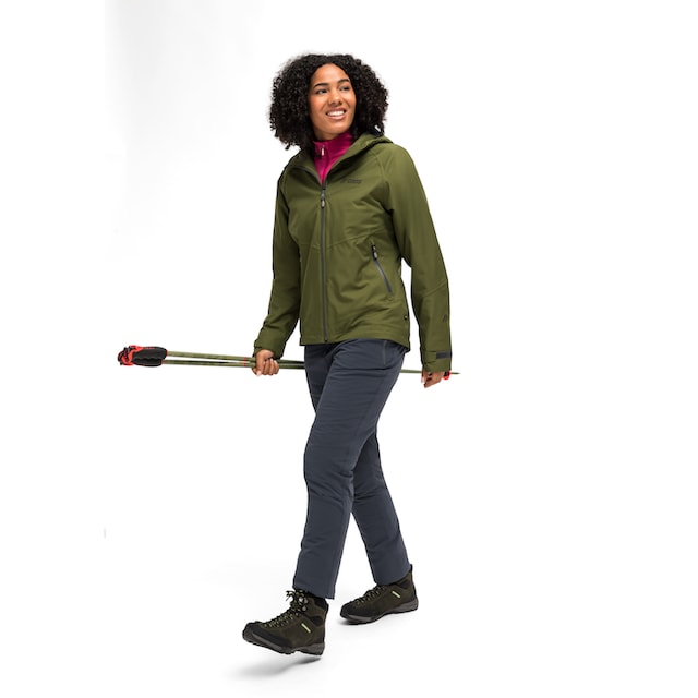 Maier Sports Outdoorjacke »Solo Tipo W«, Damen Wanderjacke, atmungsaktiv  und wasserdicht, Regenjacke mit Kapuze für bestellen | BAUR