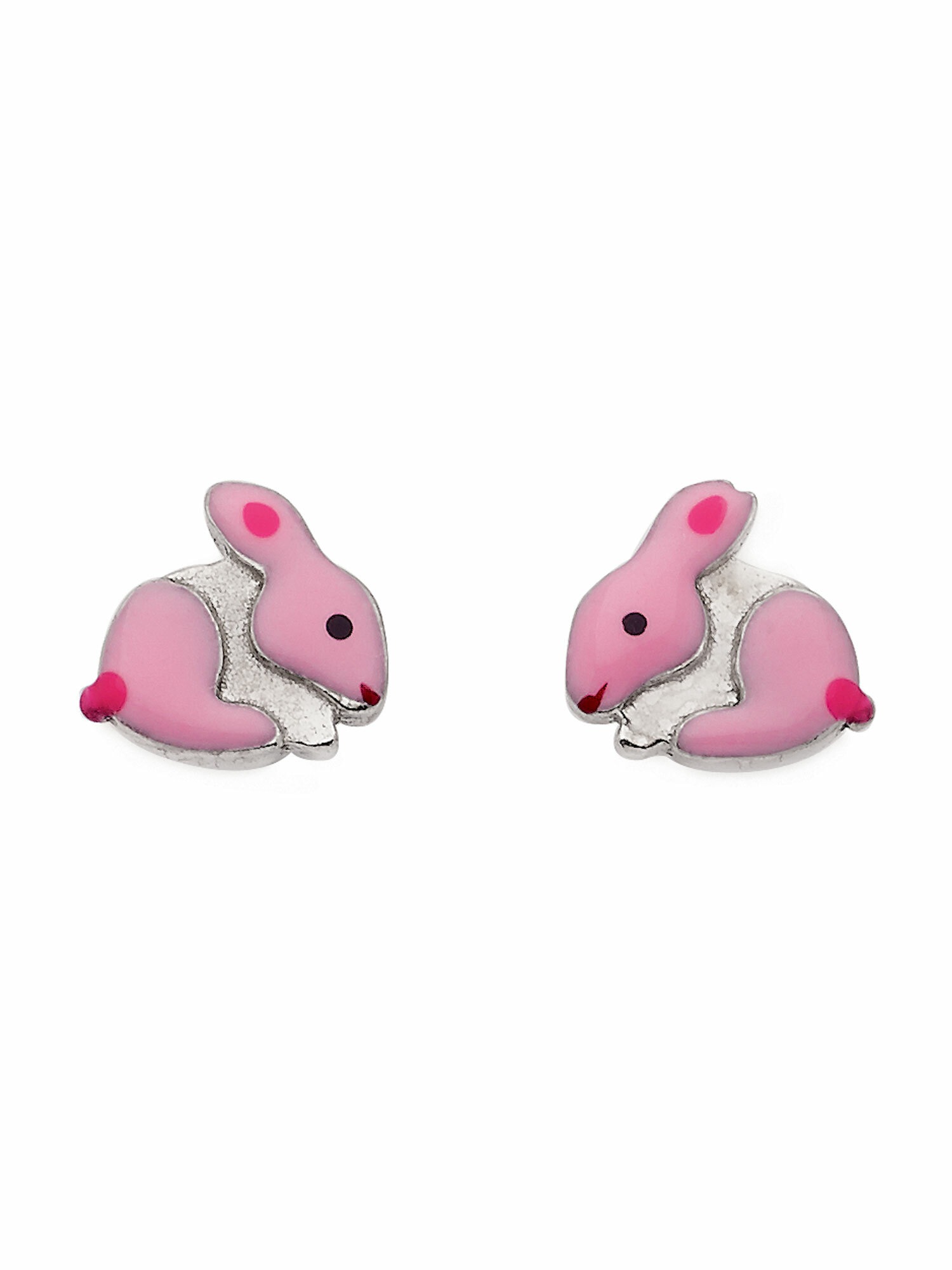 Adelia´s Paar Ohrhänger »1 Paar 925 Silber Ohrringe / Ohrstecker Hase« 925 Sterling Silber Silberschmuck für Damen