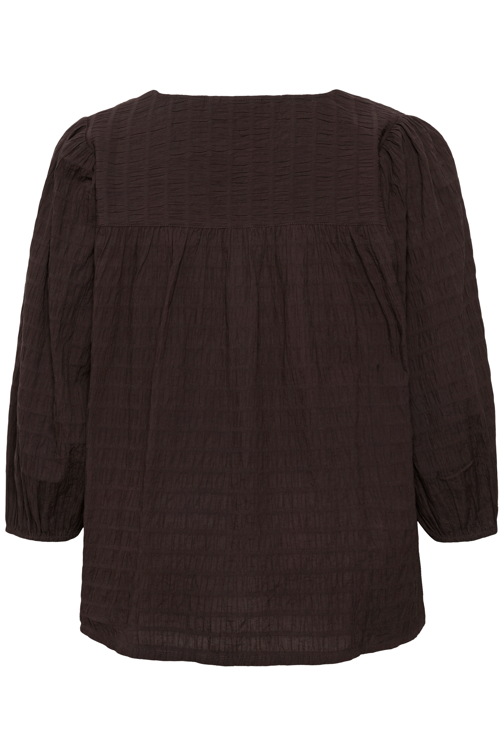 KAFFE Curve Langarmbluse »Damen Bluse langarm KCmaisie«