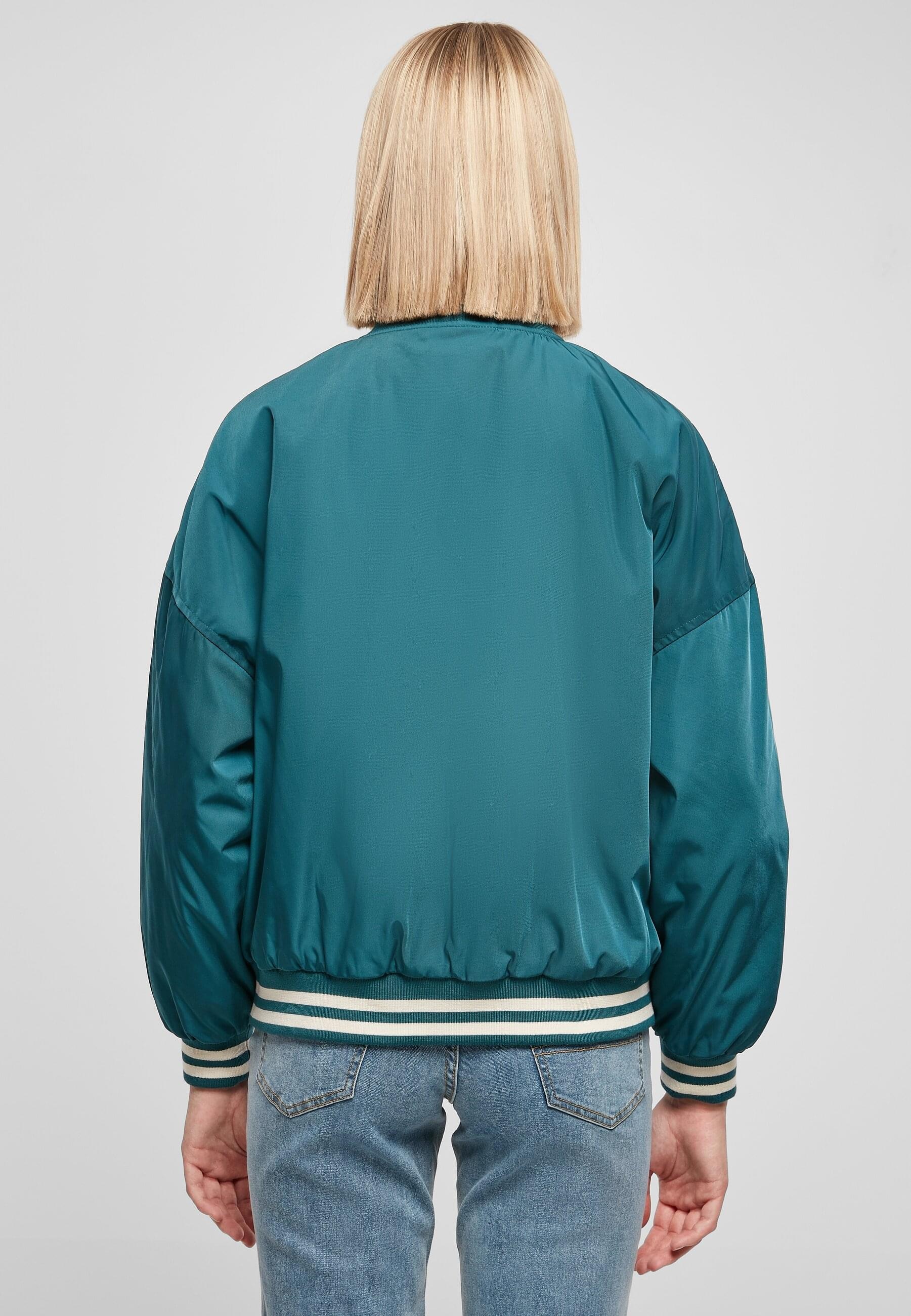 »Damen Oversized kaufen Sommerjacke Kapuze Jacket«, | Recycled BAUR URBAN St.), College CLASSICS Ladies für ohne (1