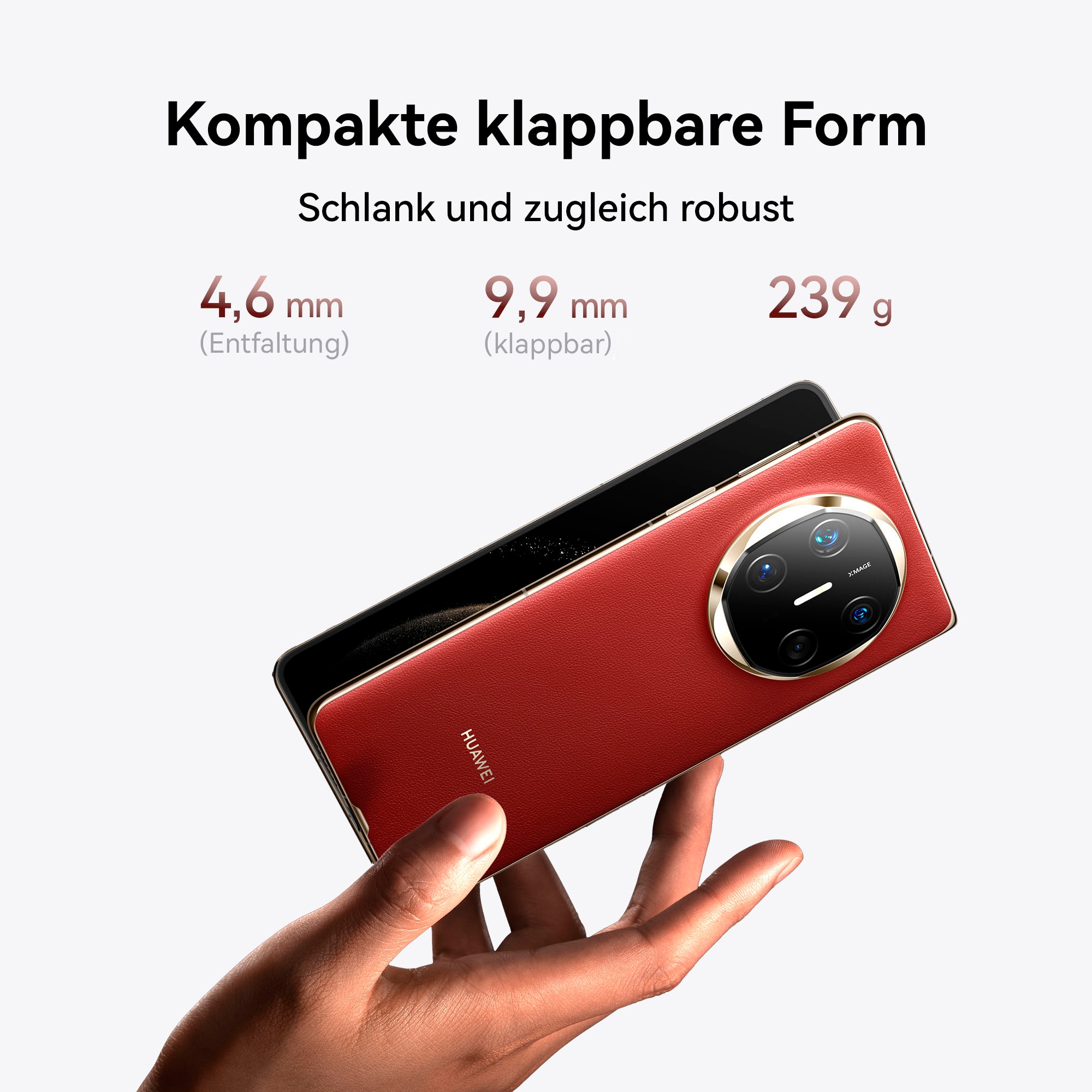 Huawei Smartphone »Mate X6 12 GB + 512 GB«, Rot