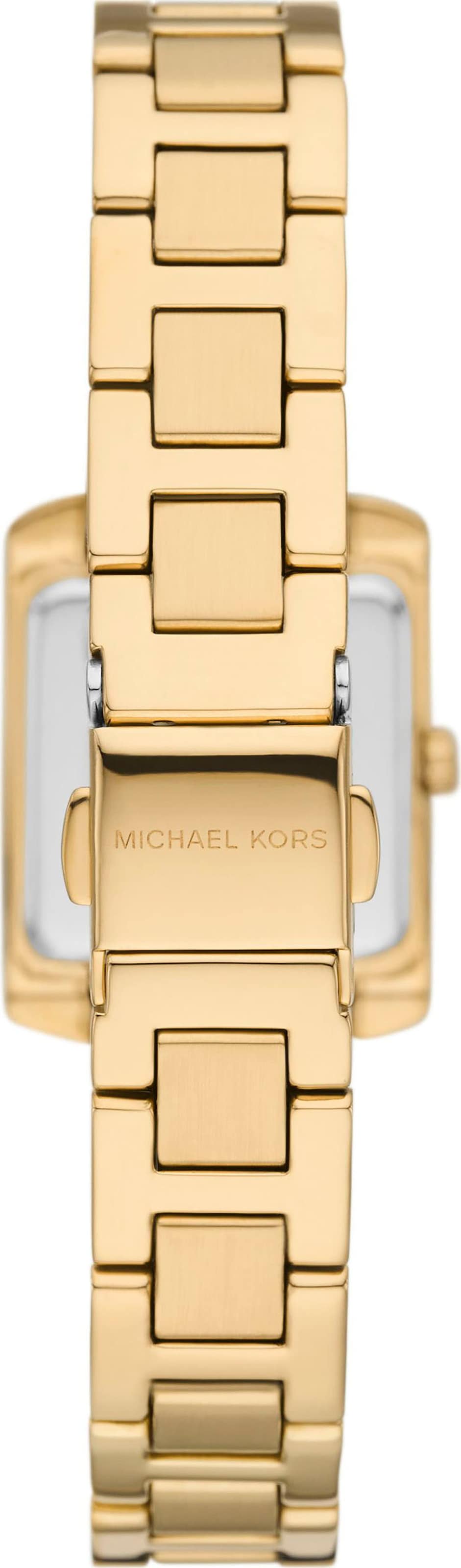 MICHAEL KORS Quarzuhr »PETITE EMERY«, (Set, 3 tlg., mit 2 Armbändern), Armbanduhr, Damenuhr, Edelstahlarmband, Geschenkidee