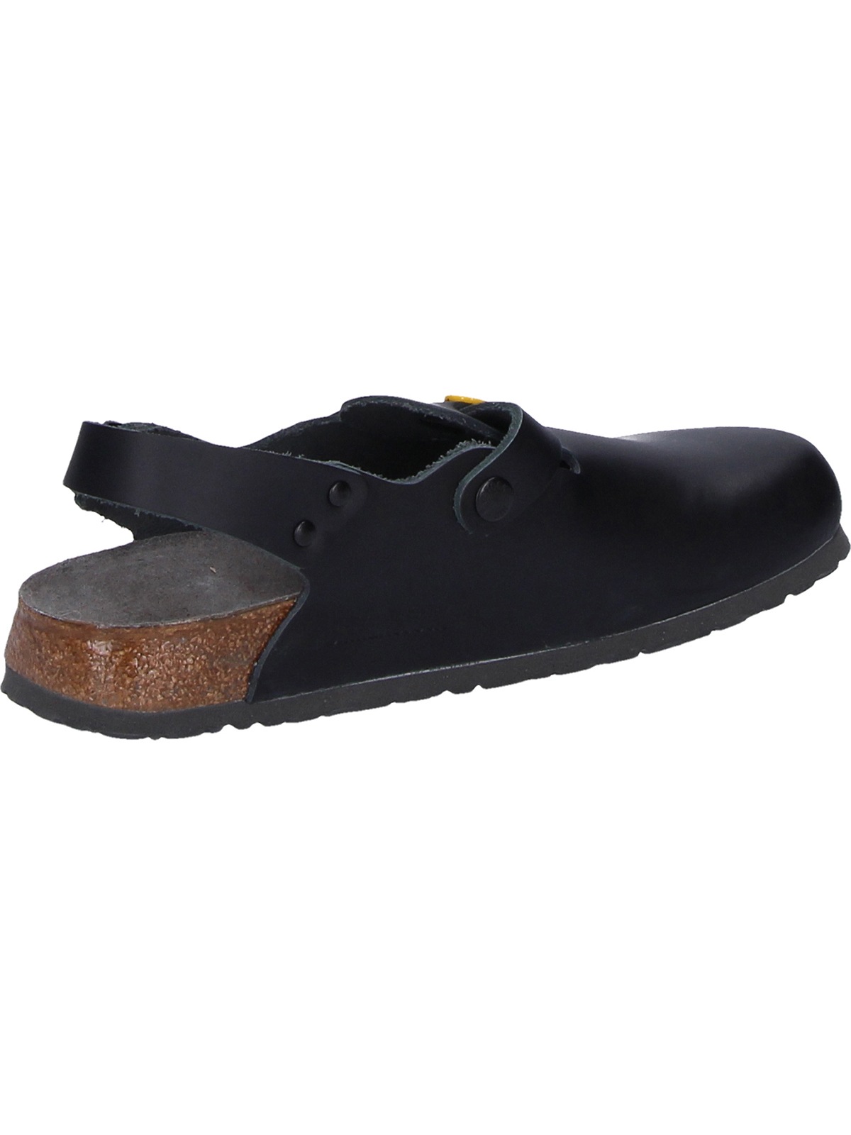 Pantolette BIRKENSTOCK "Tokio ESD", Damen, Gr. 41, schwarz, Obermaterial: 100% Rindsleder Leather cow., Schuhe Pantolette 3