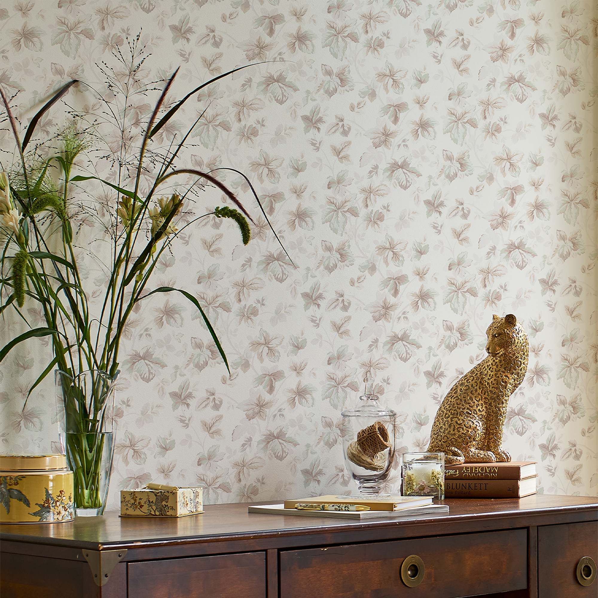 LAURA ASHLEY Vliestapete »Autumn Leaves«, 10mx52cm