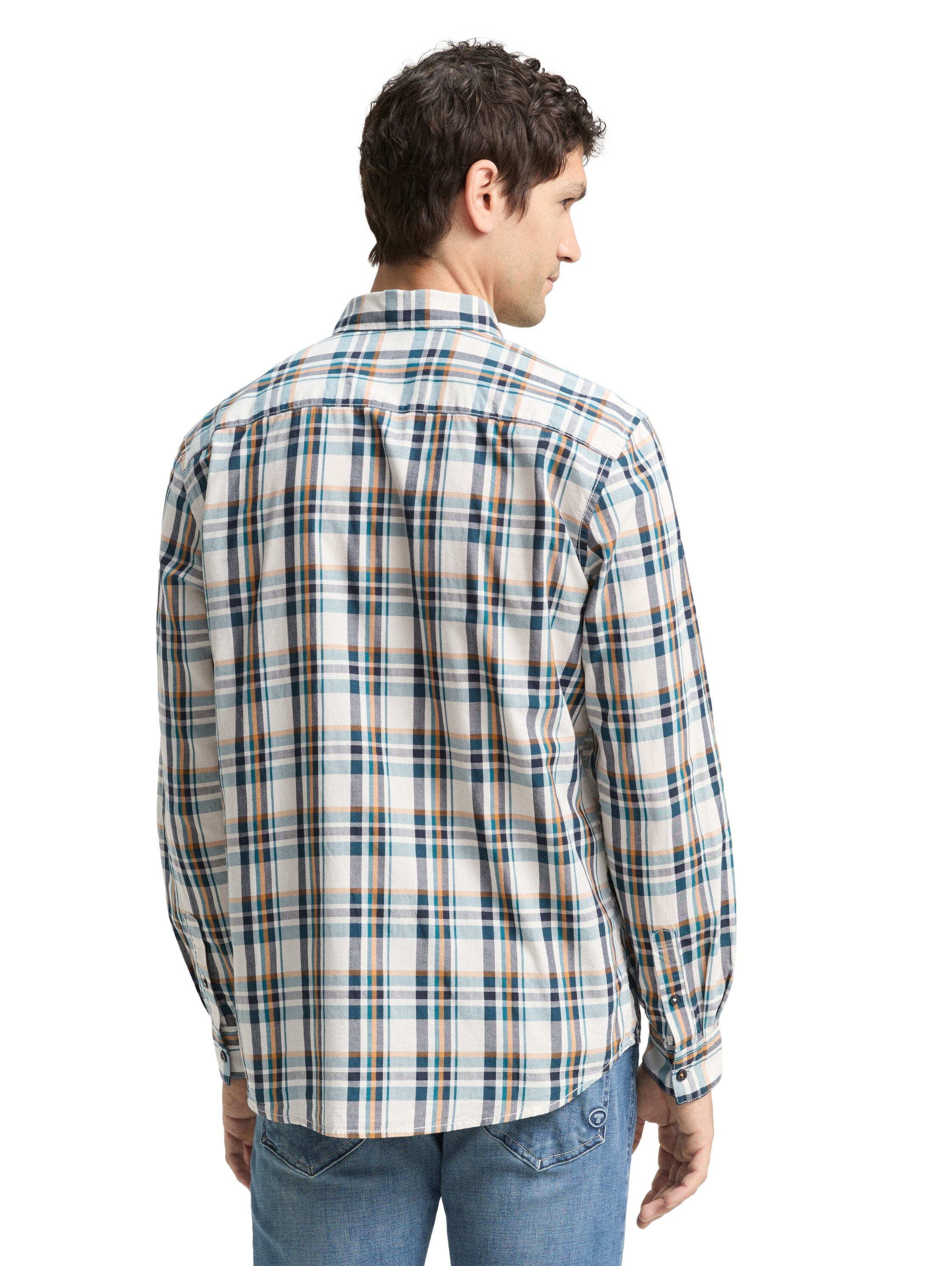 TOM TAILOR Langarmhemd mit Karomuster günstig online kaufen