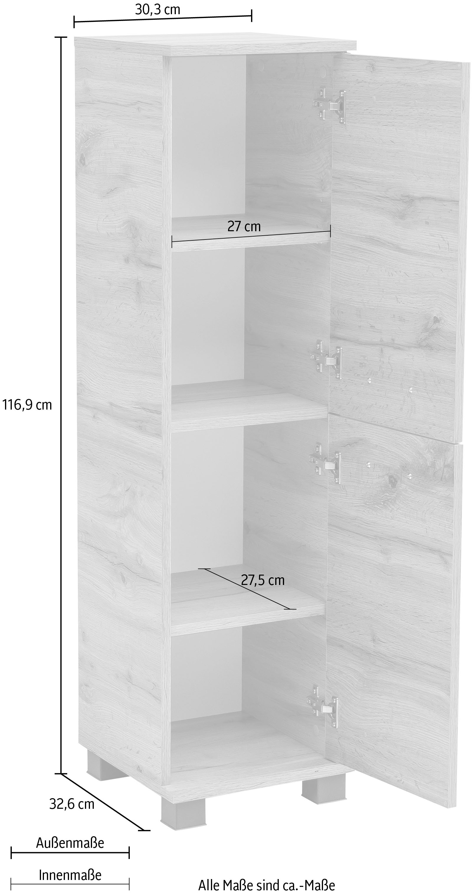 Schildmeyer Midischrank BAUR | kaufen »Nora«