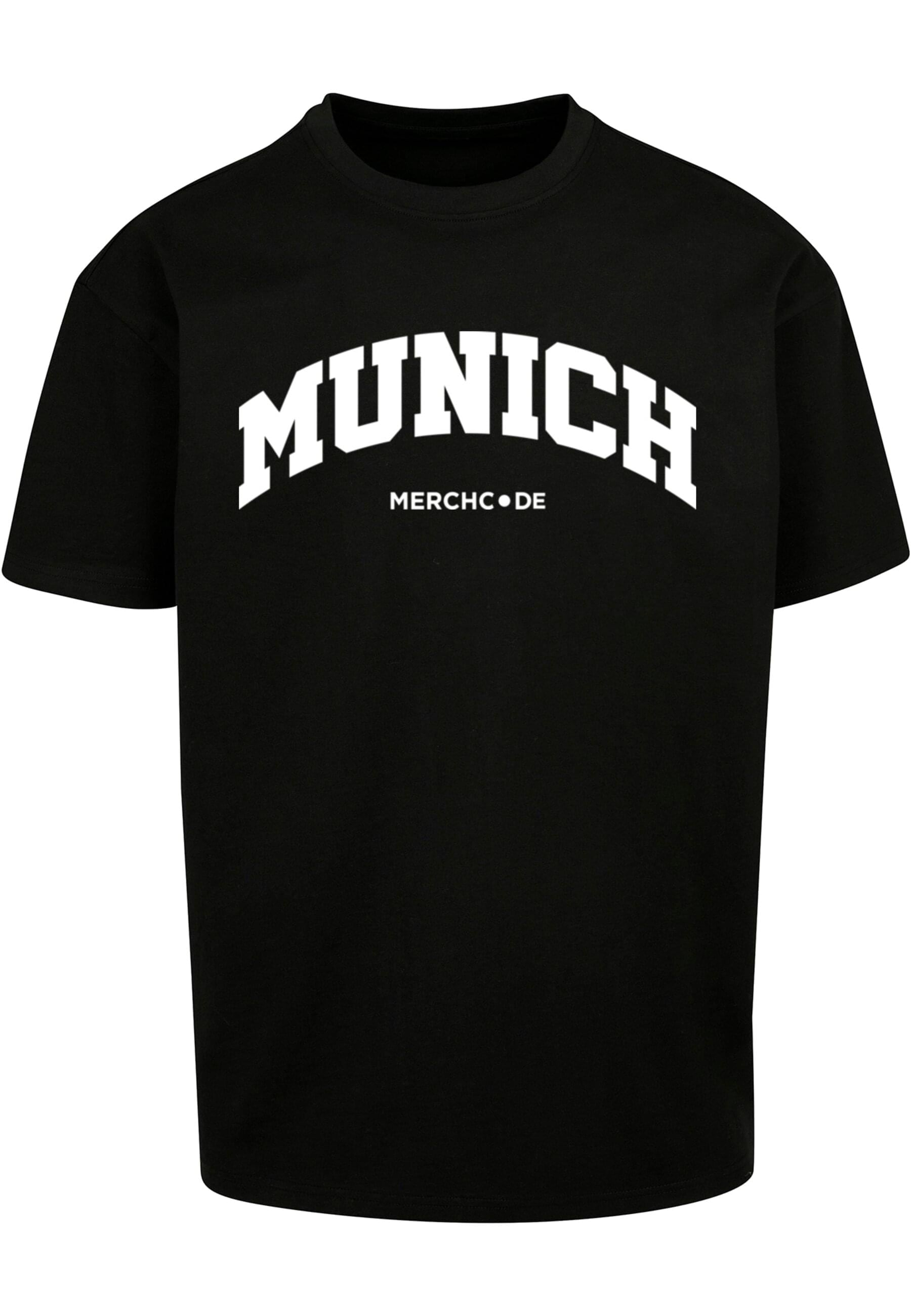 Merchcode T-Shirt "Merchcode Herren Munich Wording - Heavy Oversize Tee", ( günstig online kaufen