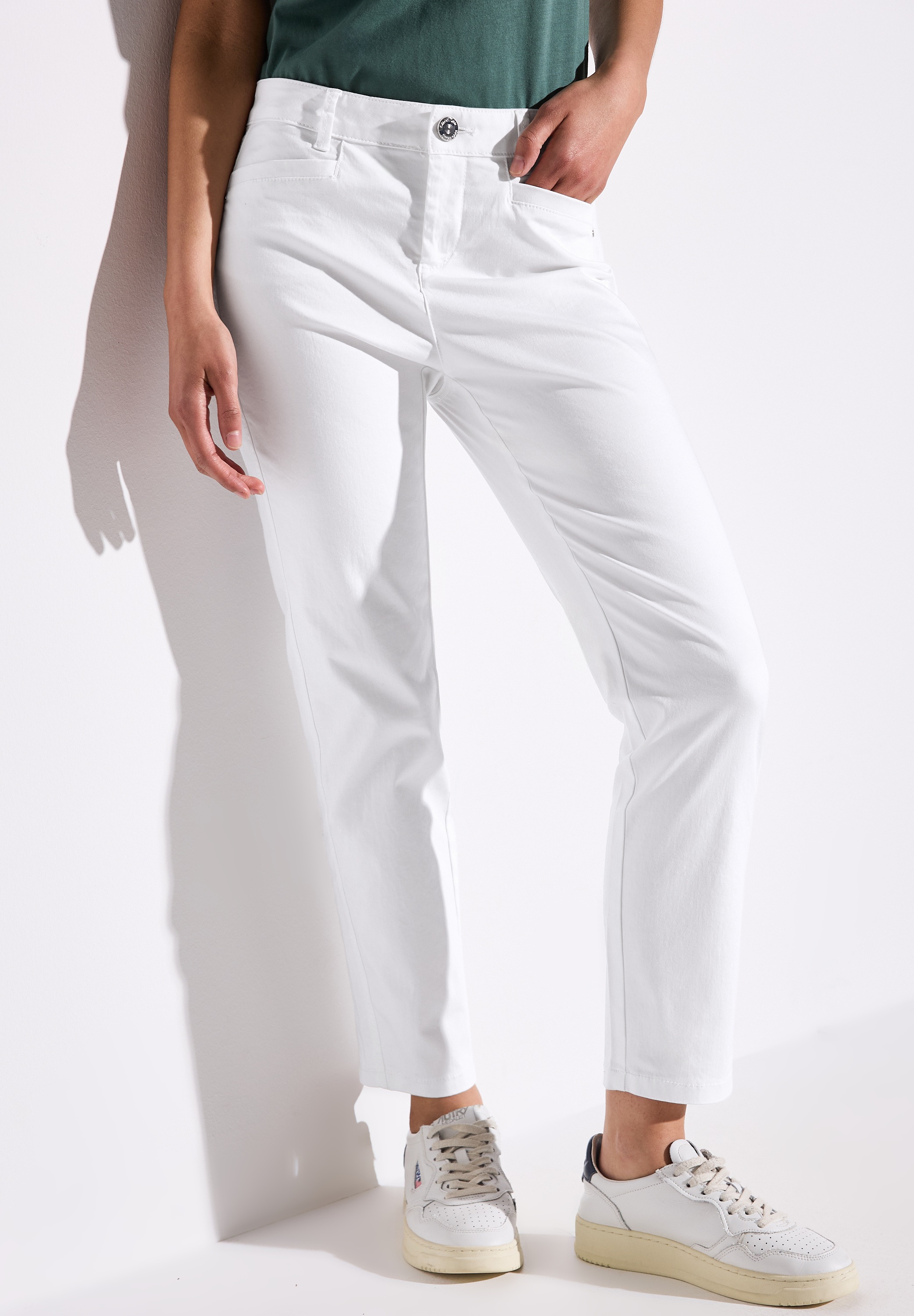 STREET ONE Stoffhose "YULIUS", Sommerhose mit Stretchanteil günstig online kaufen