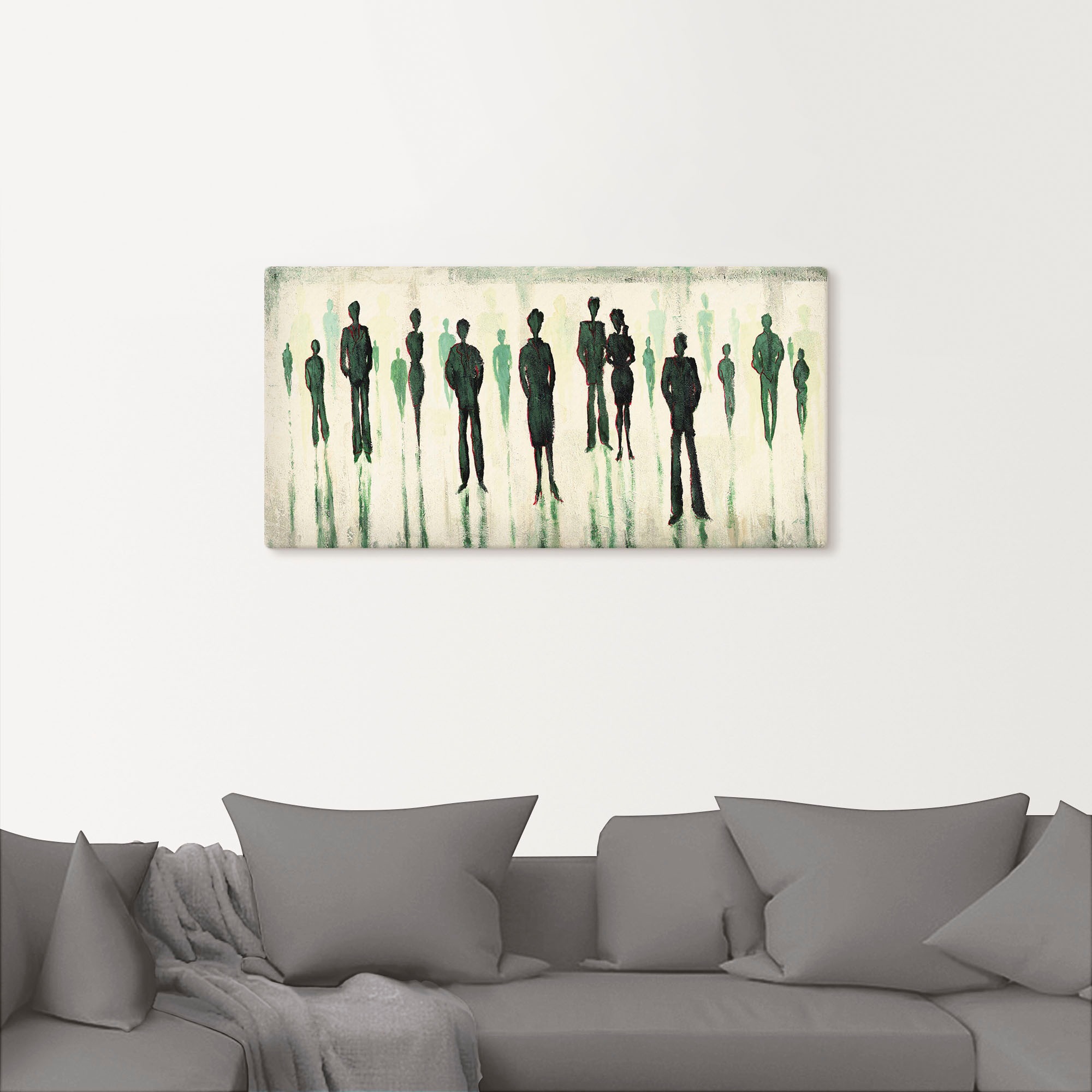 Artland Wandbild »Vor allen«, Gruppen & Familien, (1 St.), als Alubild, Outdoorbild, Leinwandbild in verschied. Größen