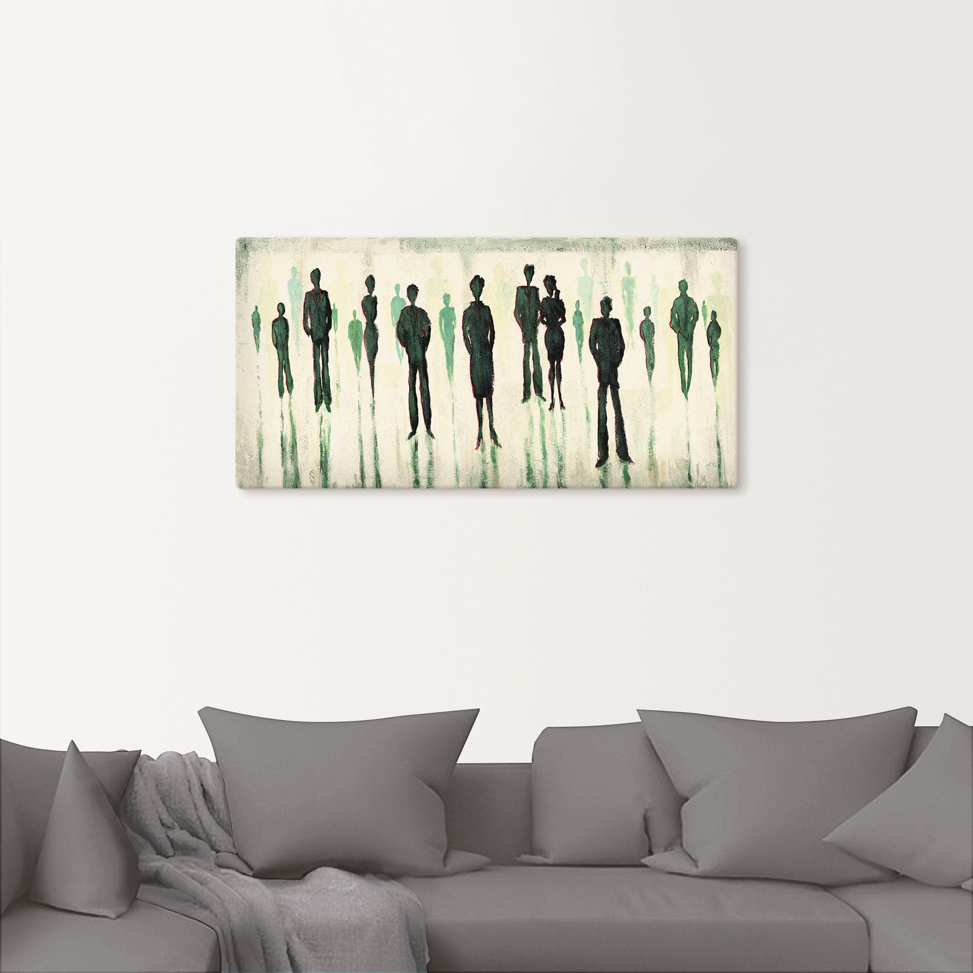 Artland Wandbild "Vor allen", Gruppen & Familien, (1 St.), als Alubild, Out günstig online kaufen