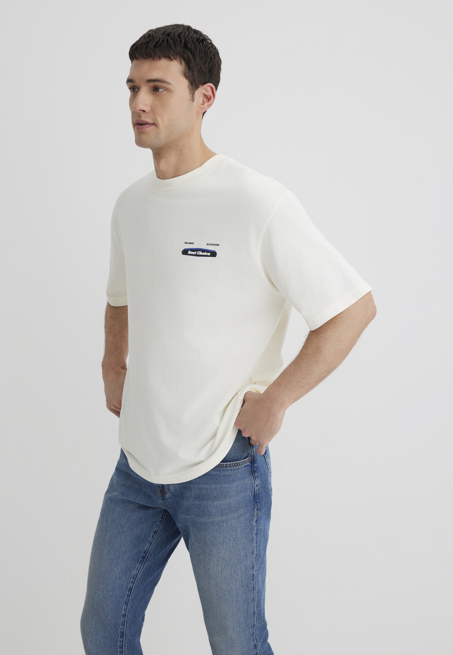 Thumbnail - Mavi T-Shirt "BEST CHOICE TEE" Backprint Tee